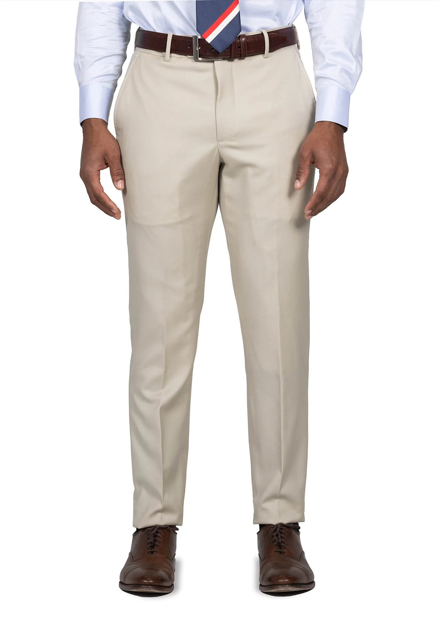 The Trivero Beige Twill Suit - Image 6