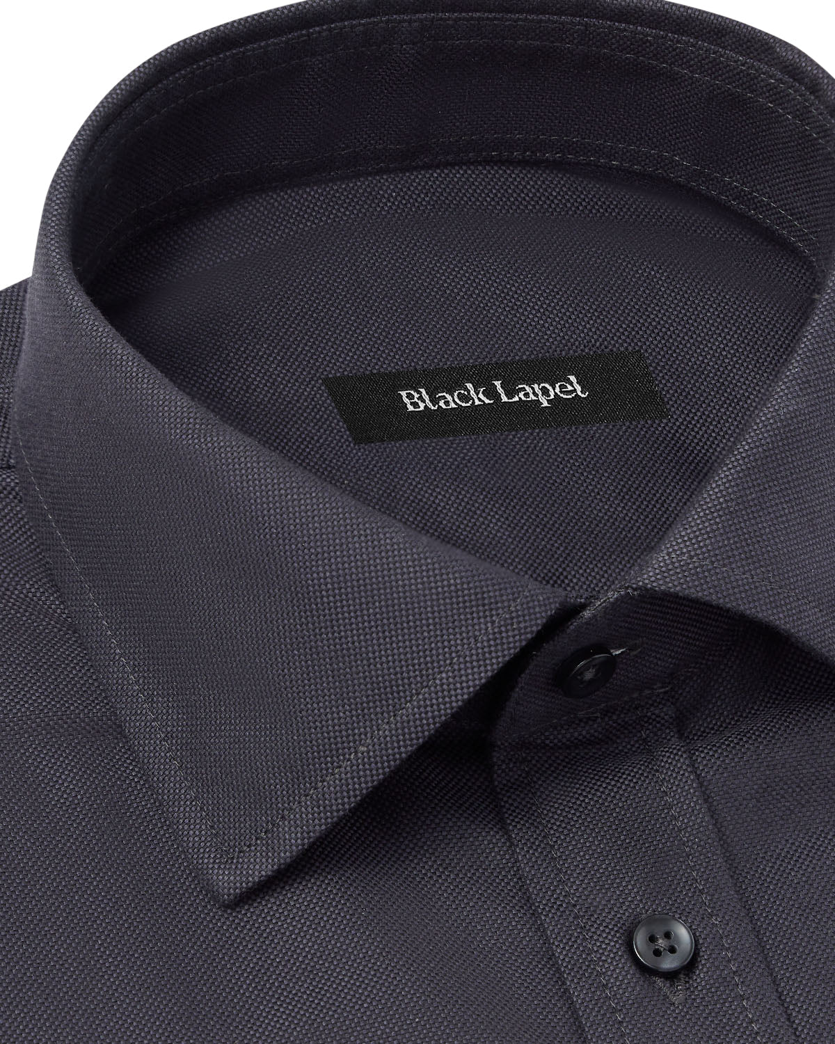 Black Royal Oxford Dress Shirt - Image 2