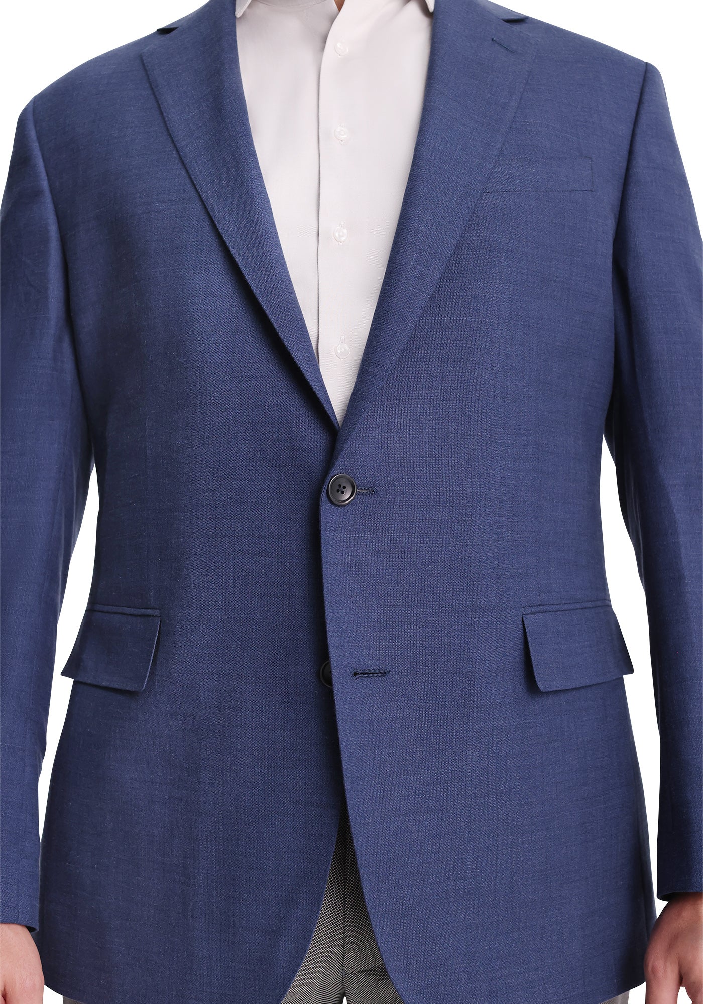 Blue Bamboo Blend Dress Pants - Image 2