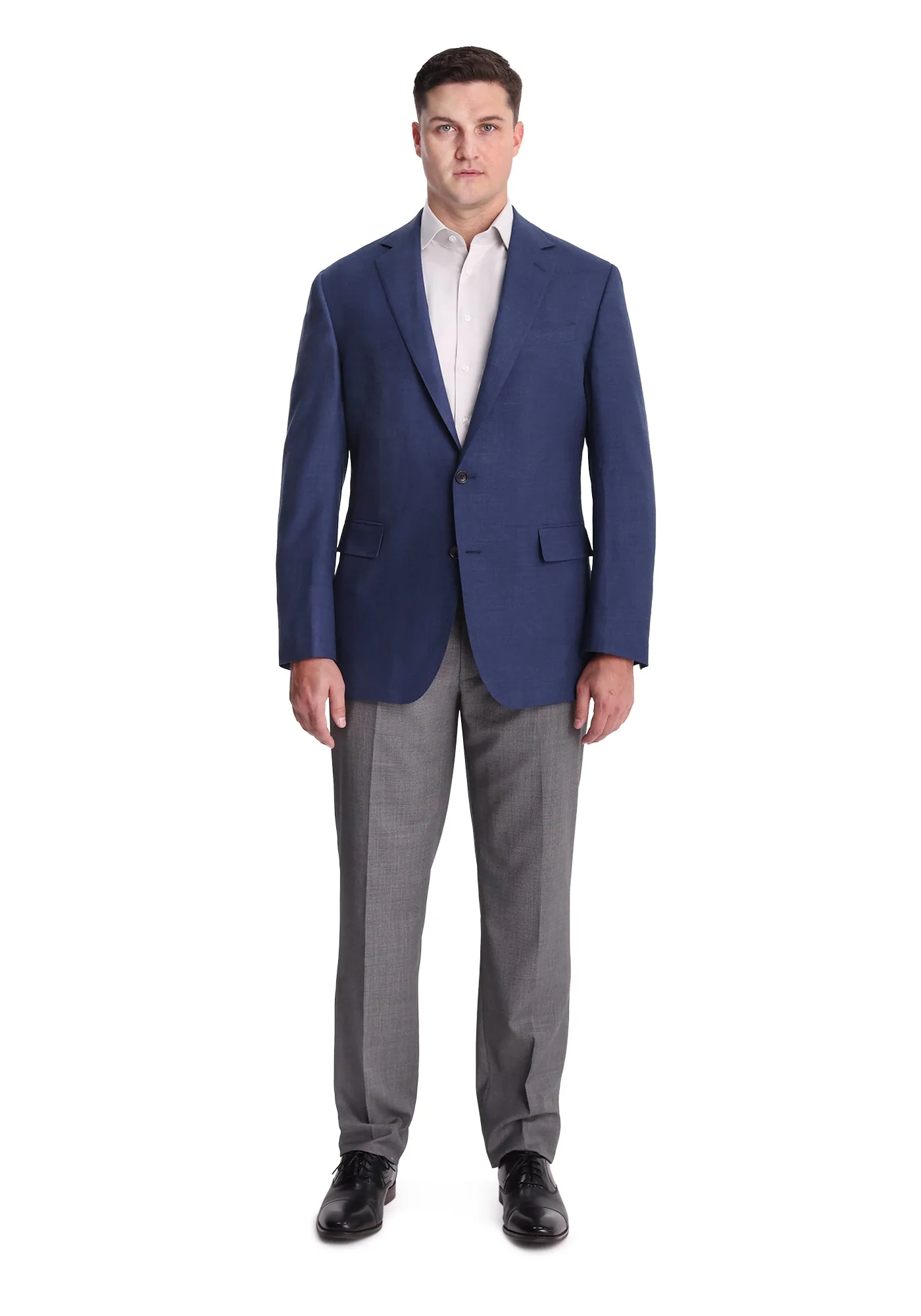 Blue Bamboo Blend Dress Pants - Image 4