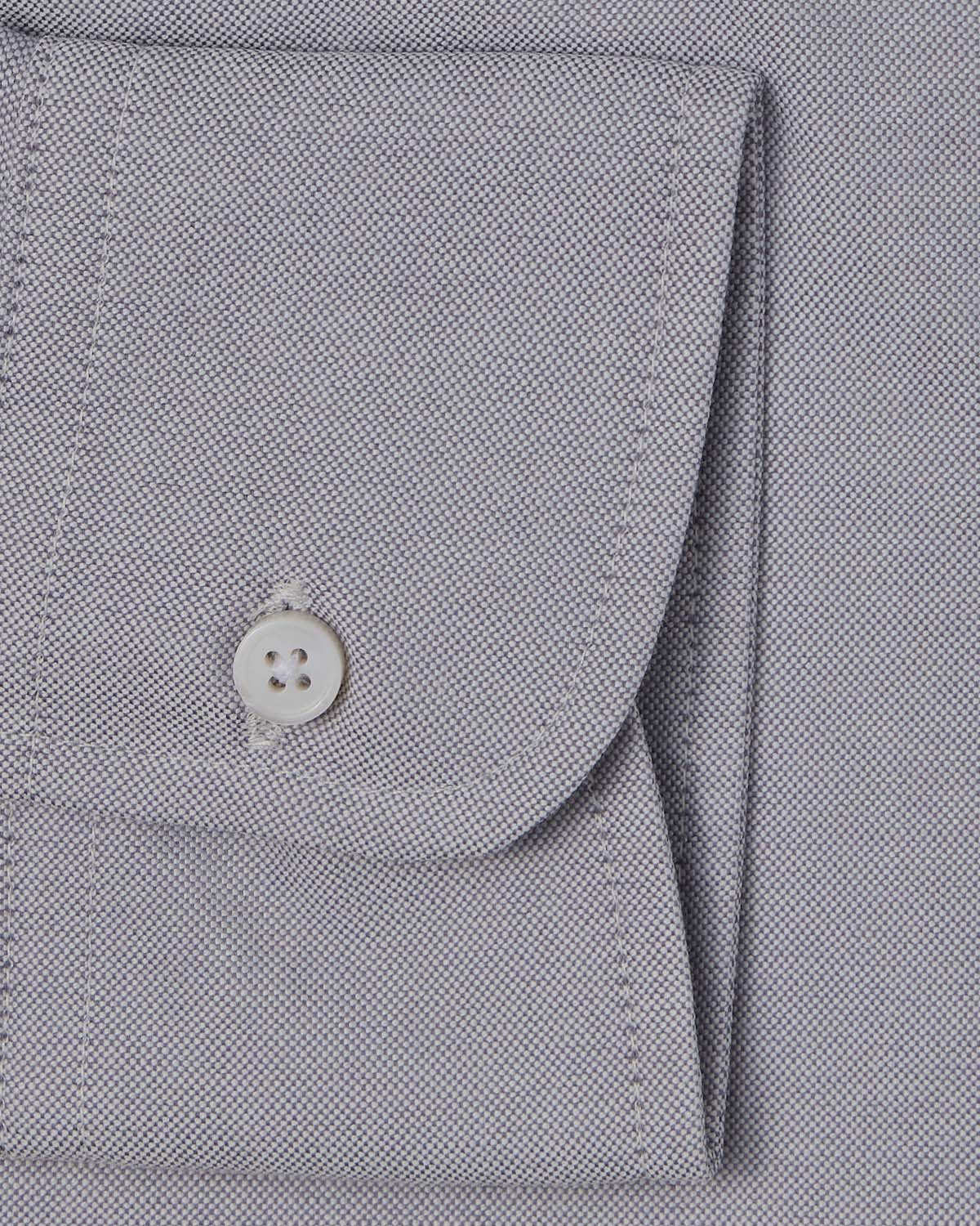 Campus Grey Oxford Dress Shirt - Image 3