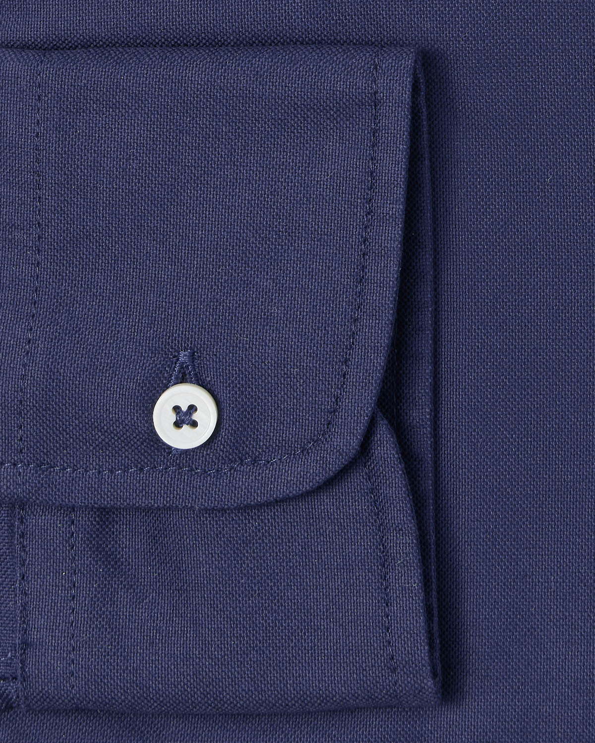 Campus Navy Oxford Dress Shirt - Image 3