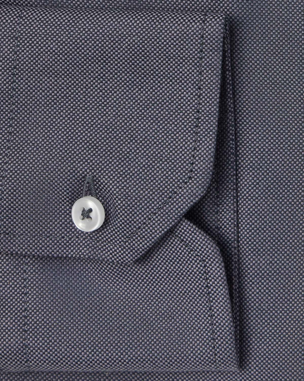 Charcoal Royal Oxford Dress Shirt - Image 3