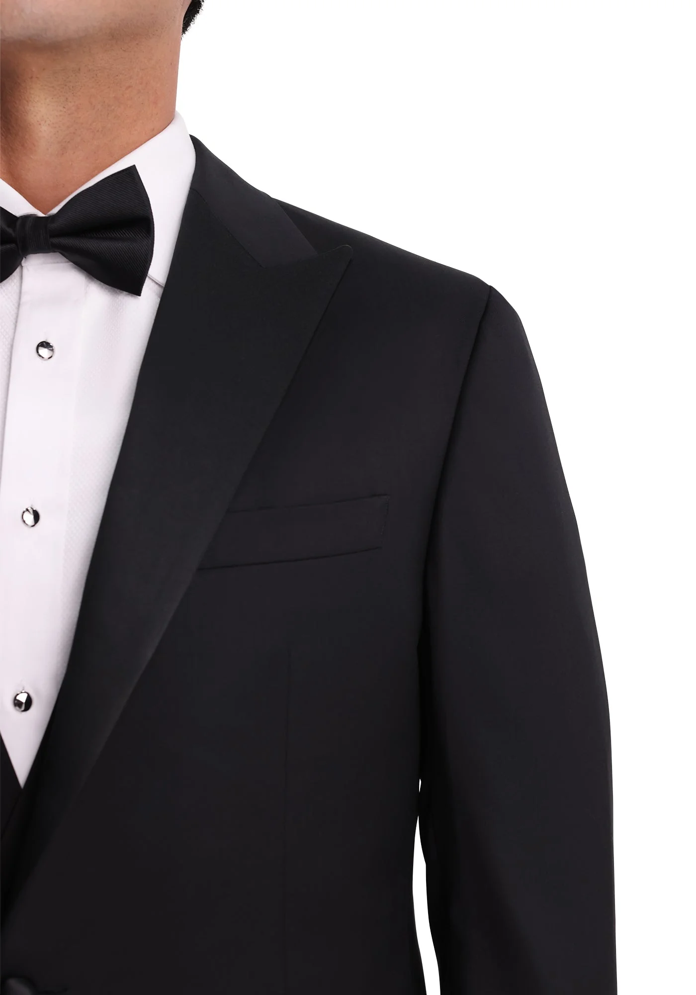 Classic Black Tuxedo Dinner Jacket - Image 4