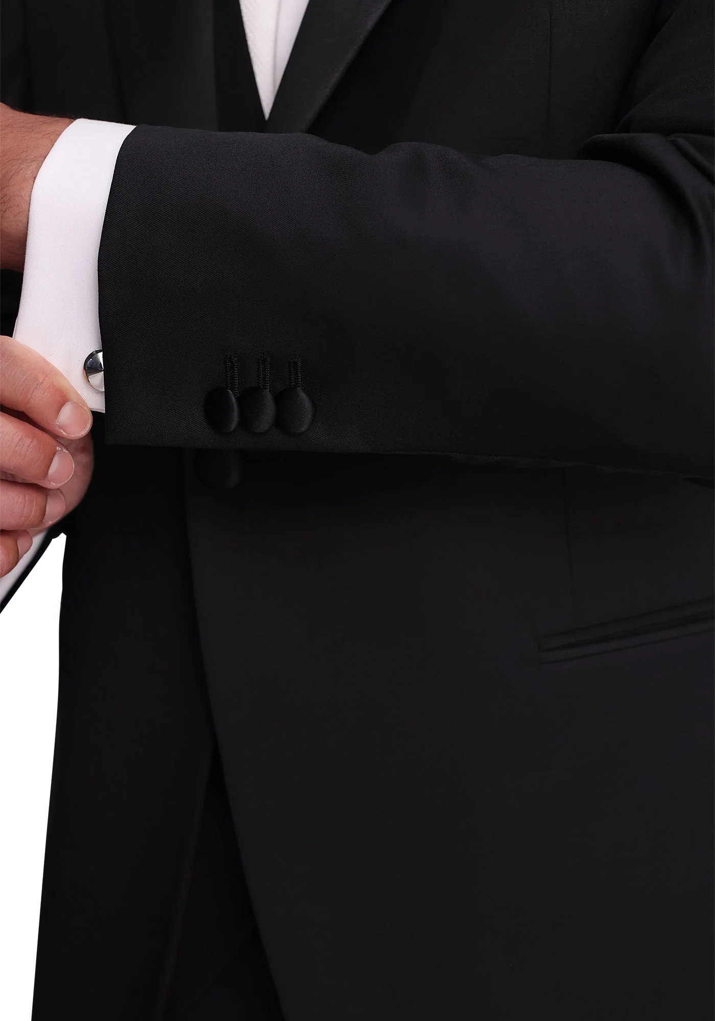 Classic Black Tuxedo Dinner Jacket - Image 5