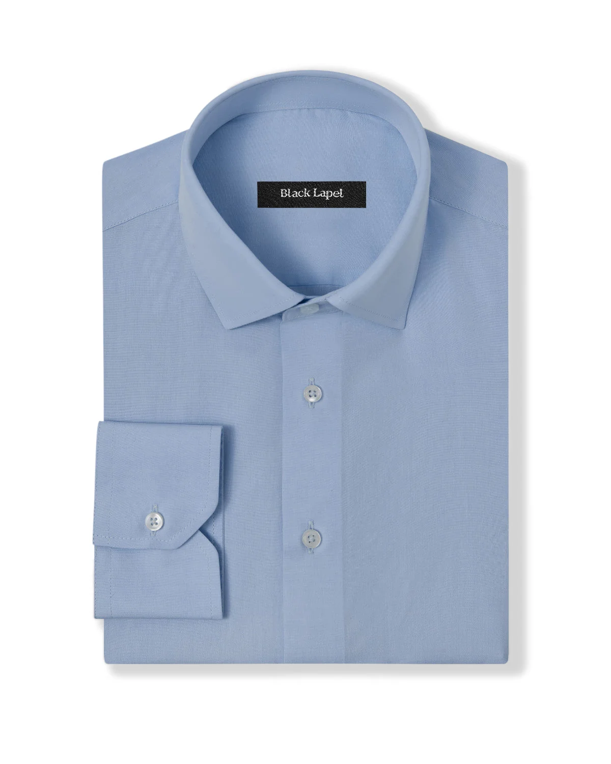 Cornerstone Light Blue Broadcloth Dress Shirt