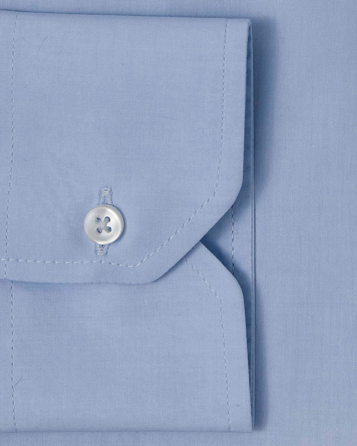 Cornerstone Light Blue Broadcloth Dress Shirt - Image 3