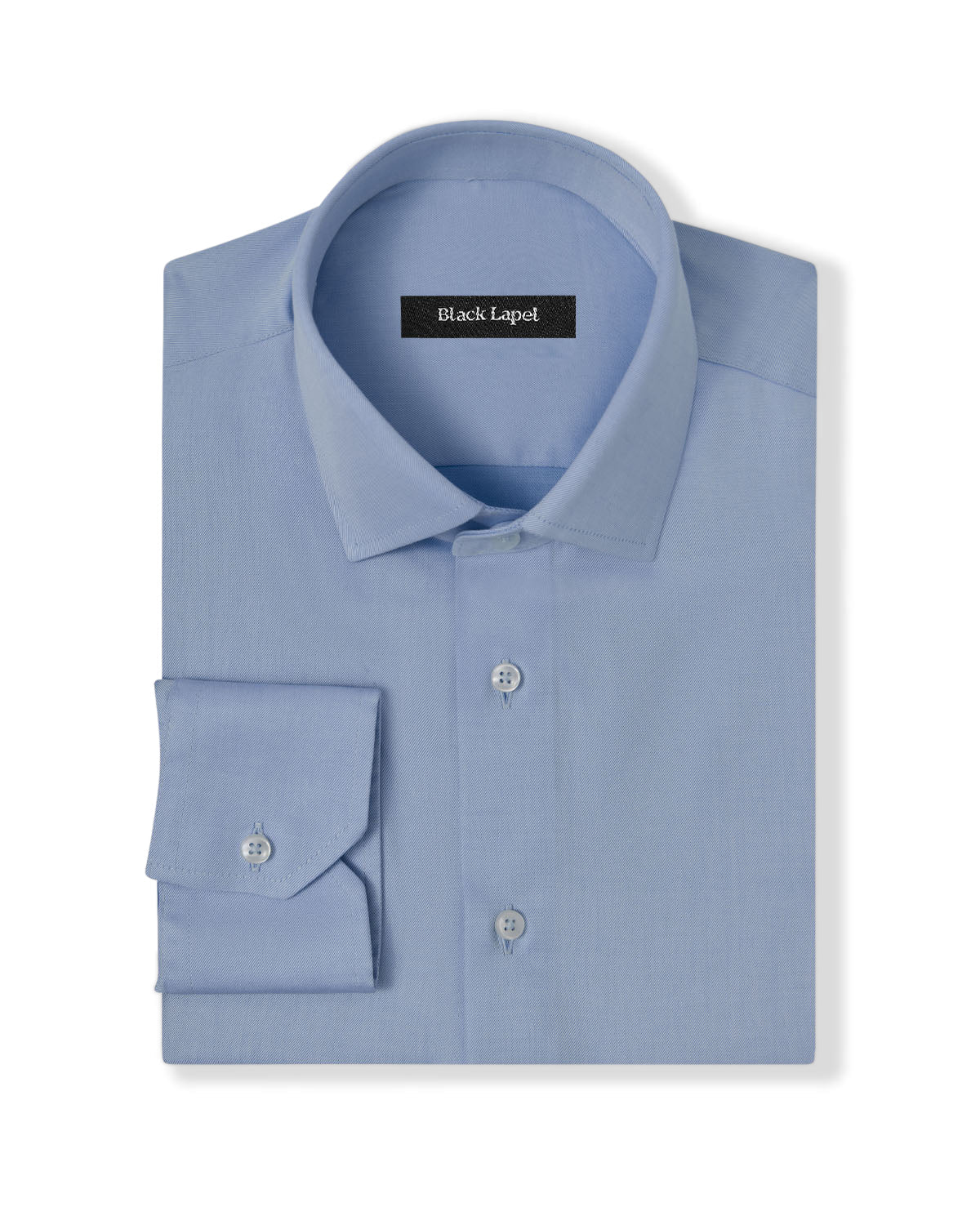 Cornerstone Light Blue Fine Twill Dress Shirt