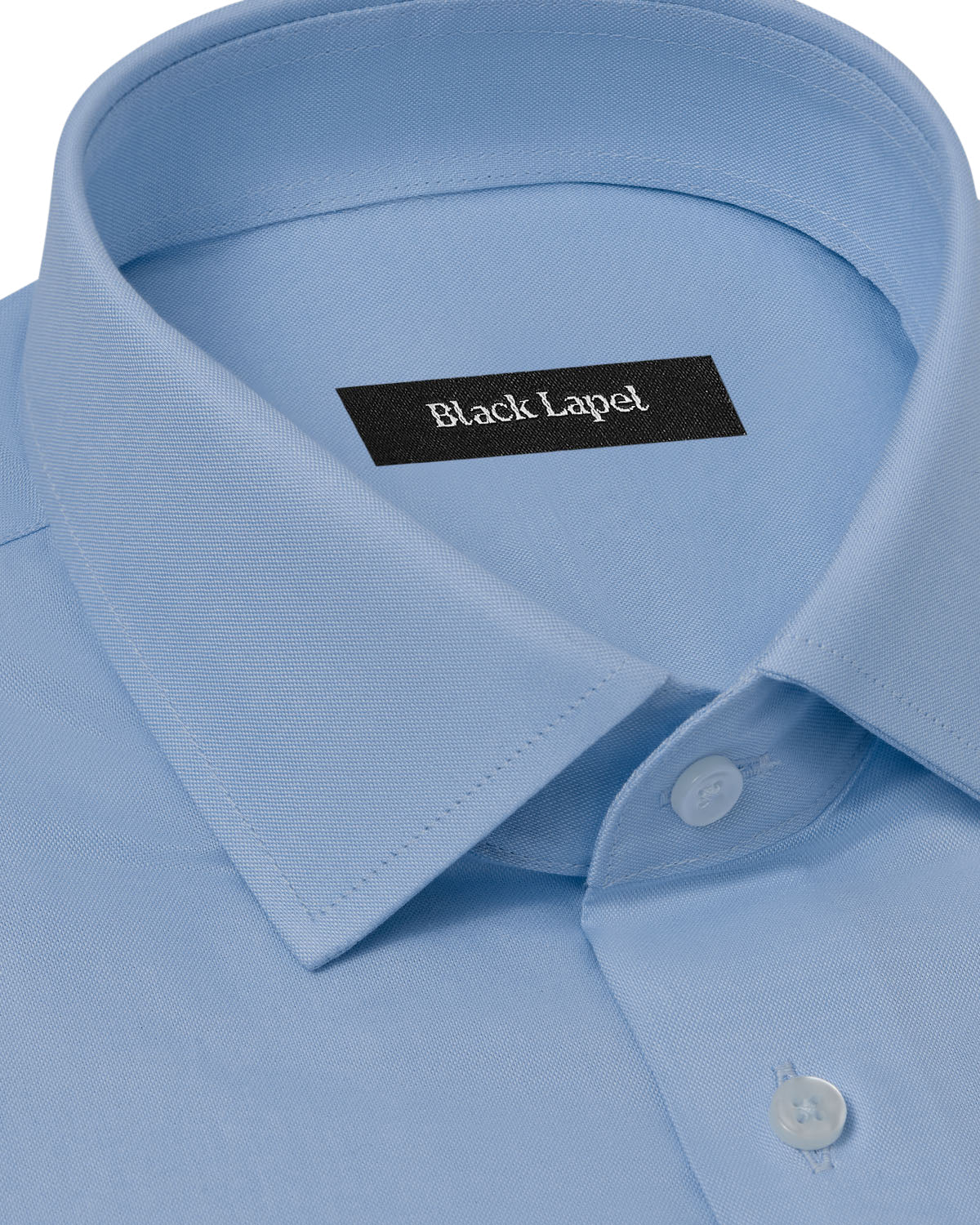 Cornerstone Light Blue Pinpoint Dress Shirt - Image 2
