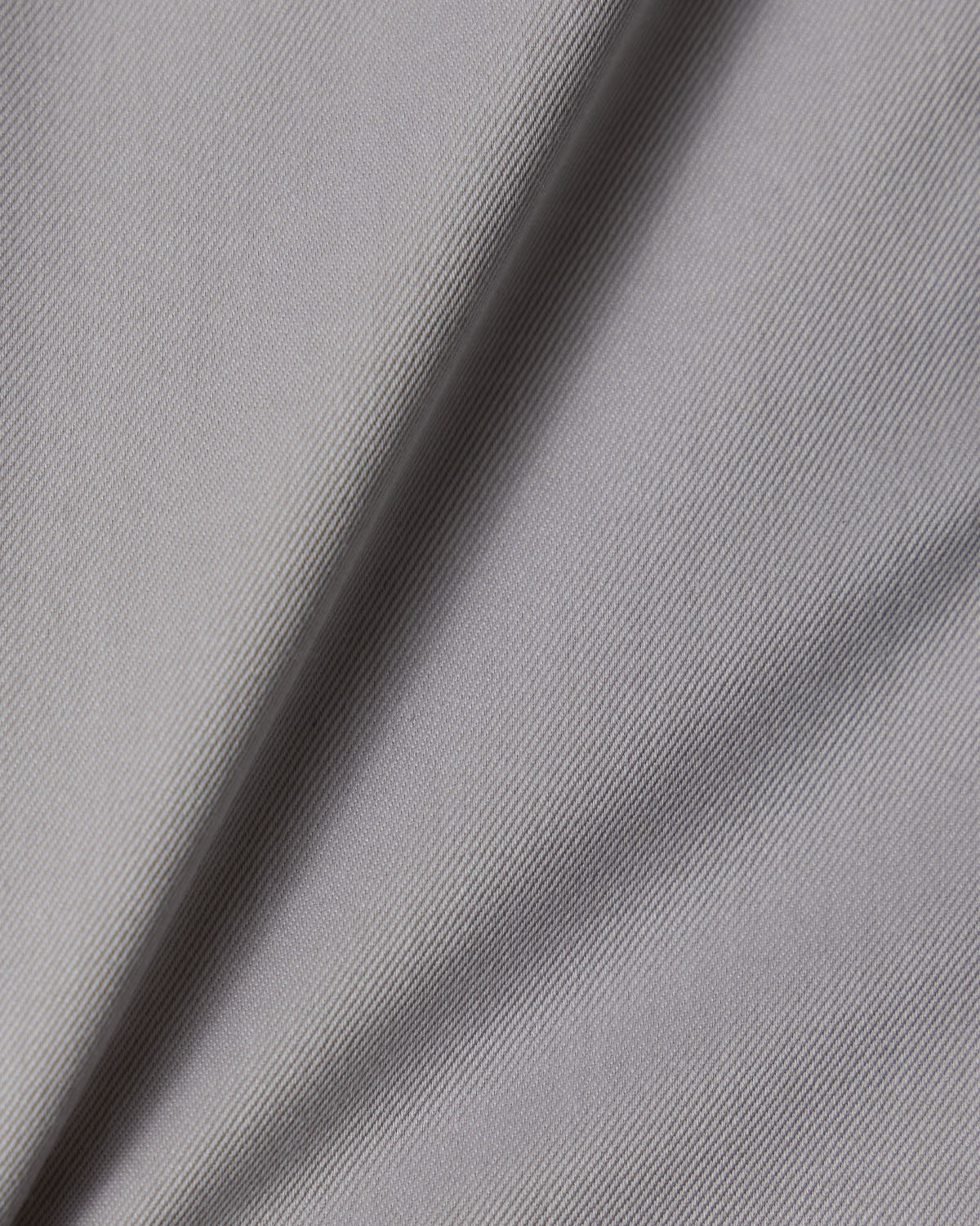 Cornerstone Light Grey Fine Twill Dress Shirt - Image 4