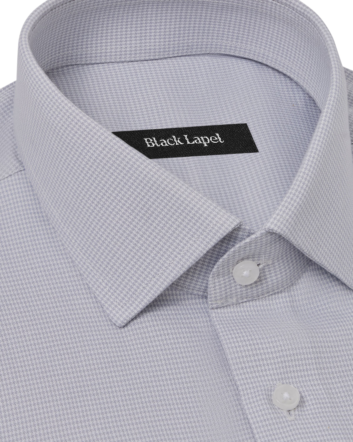 Cornerstone Light Grey Puppytooth Dress Shirt - Image 2