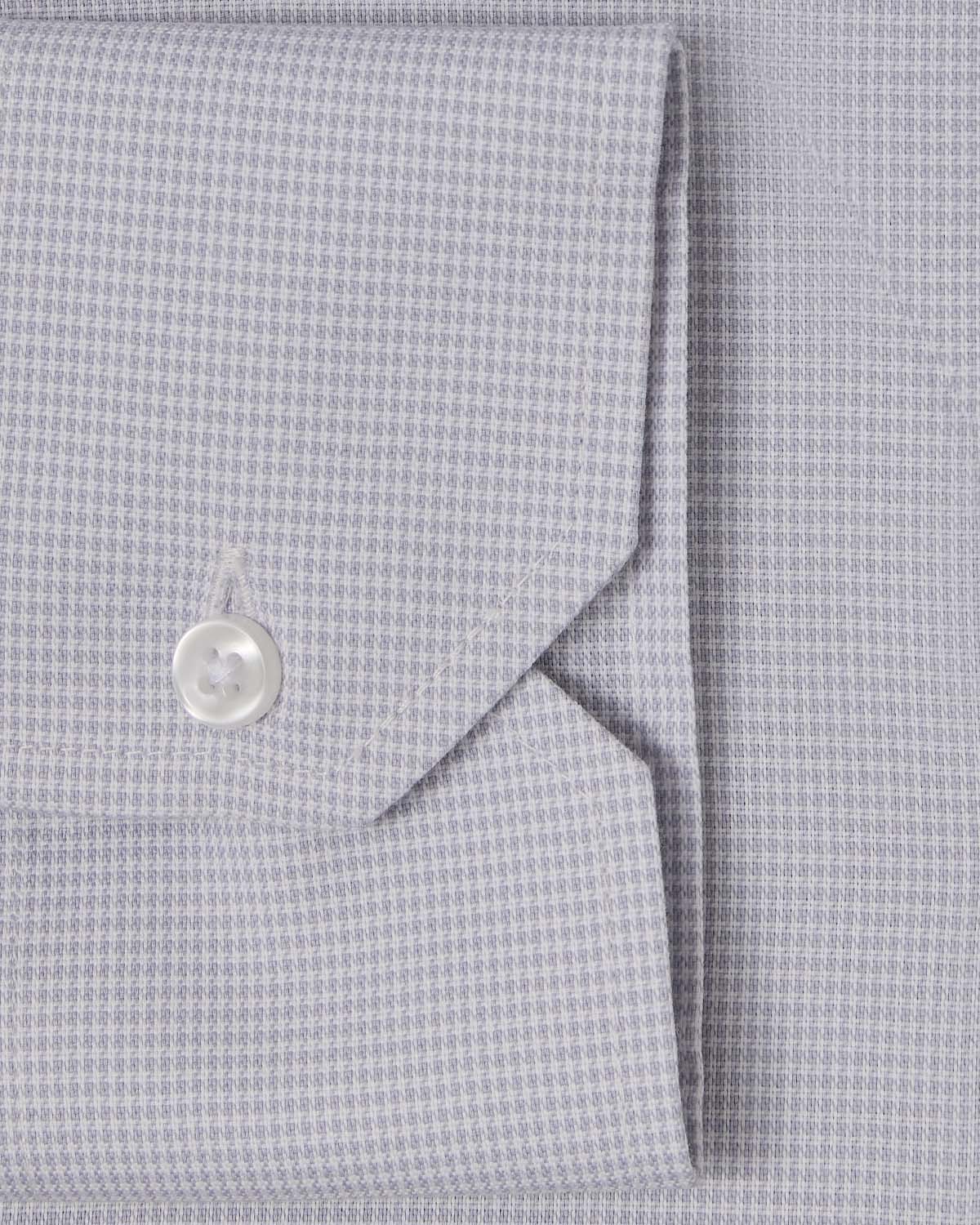 Cornerstone Light Grey Puppytooth Dress Shirt - Image 3