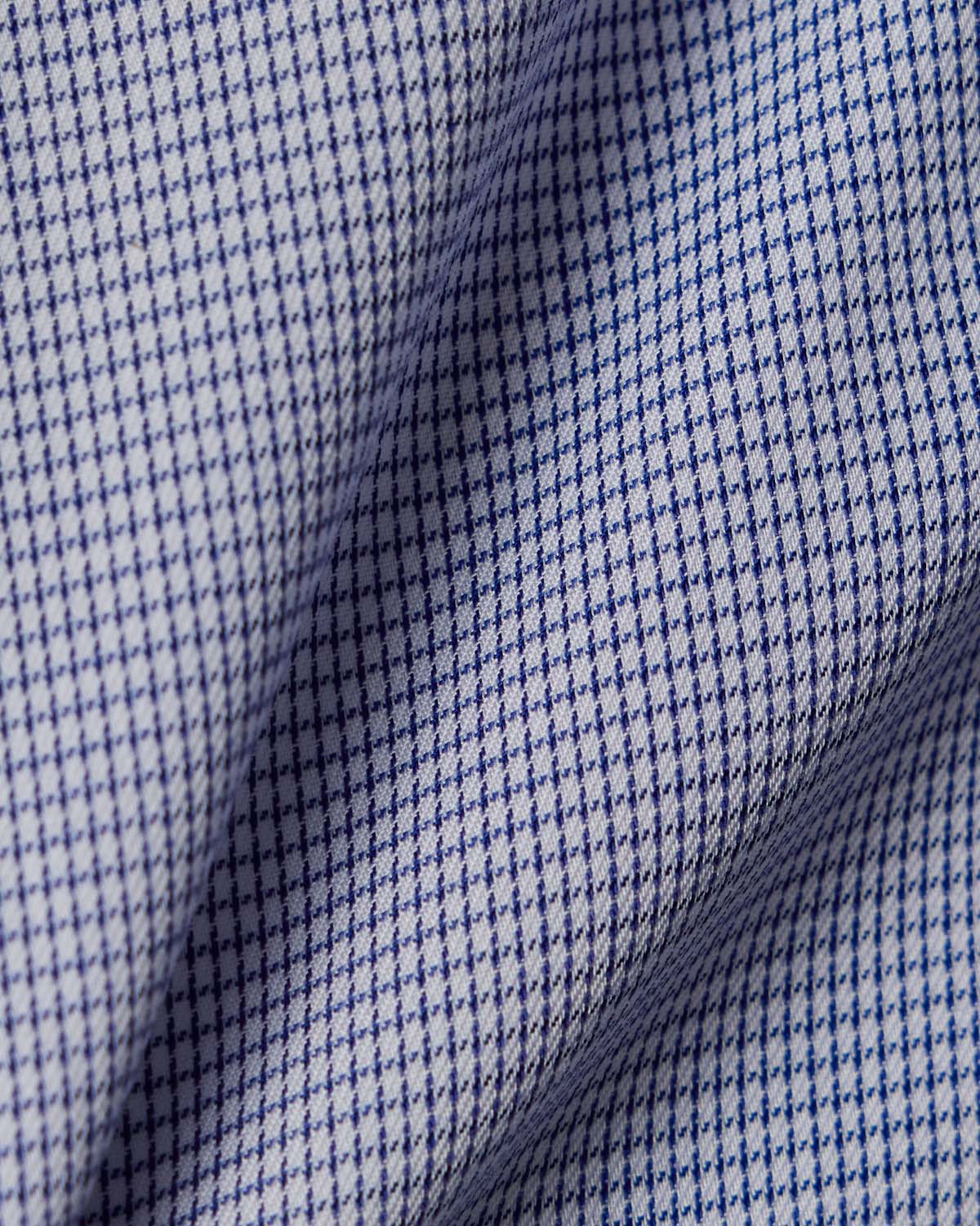 Cornerstone Navy Graph Check Dress Shirt - Image 4
