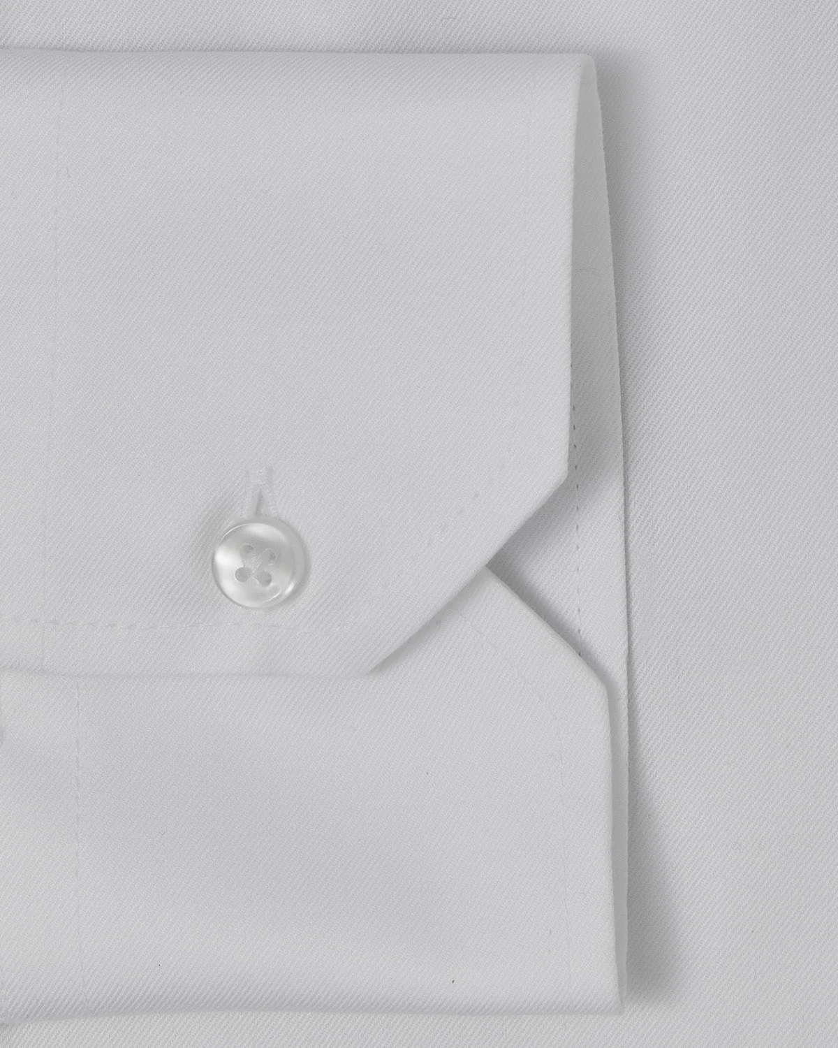 Cornerstone White Fine Twill Dress Shirt - Image 3