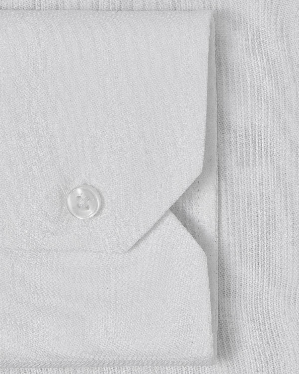 Cornerstone White Plain Weave Dress Shirt - Image 3