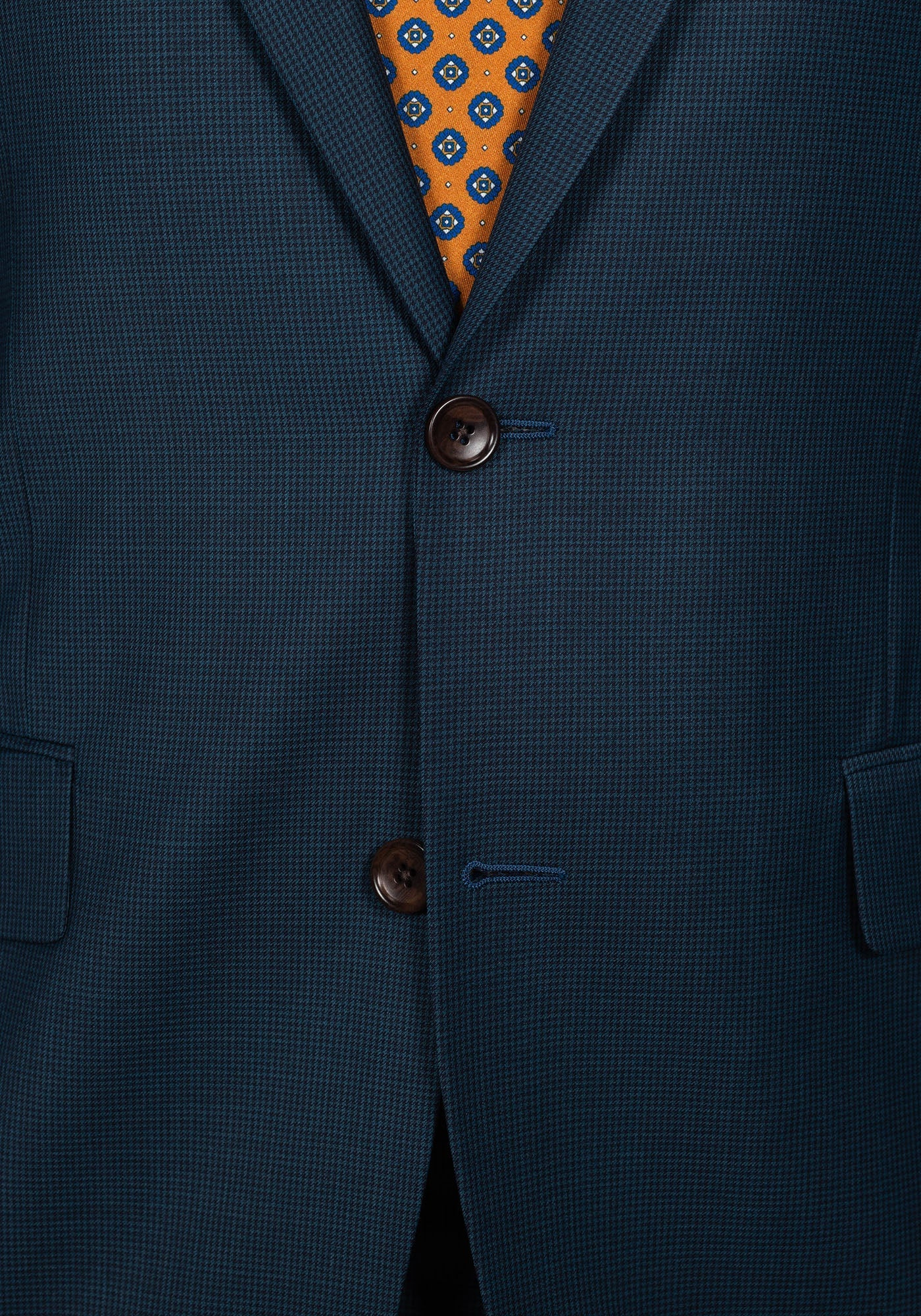 Dark Teal Houndstooth Suit - Image 4