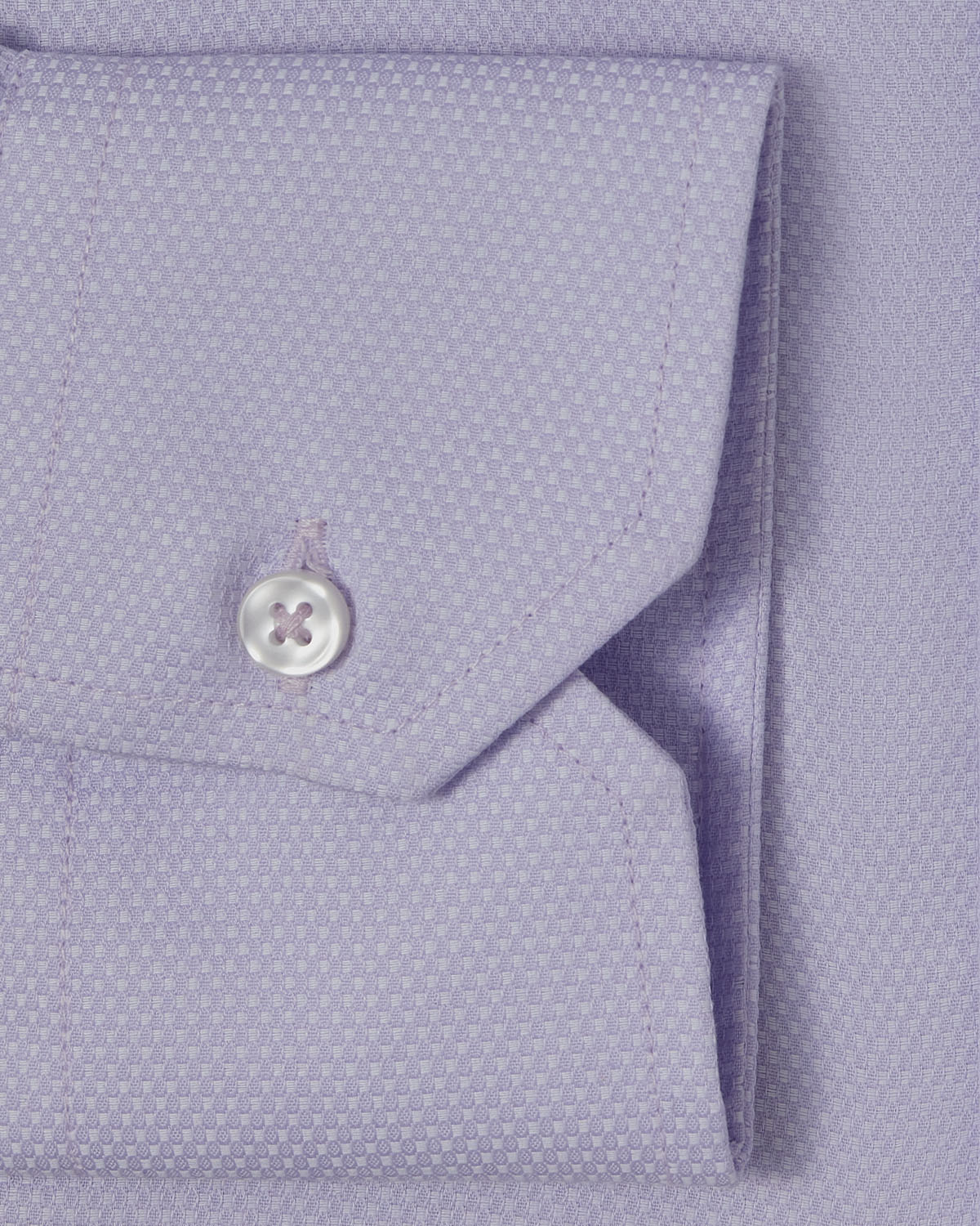 Easy-Care Lavender Dobby Dress Shirt - Image 3