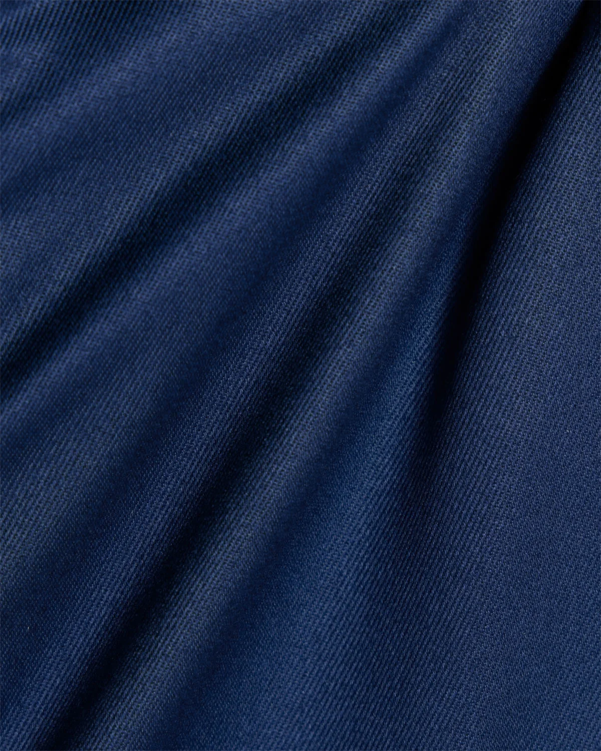 Easy-Care Navy Twill Dress Shirt - Image 4