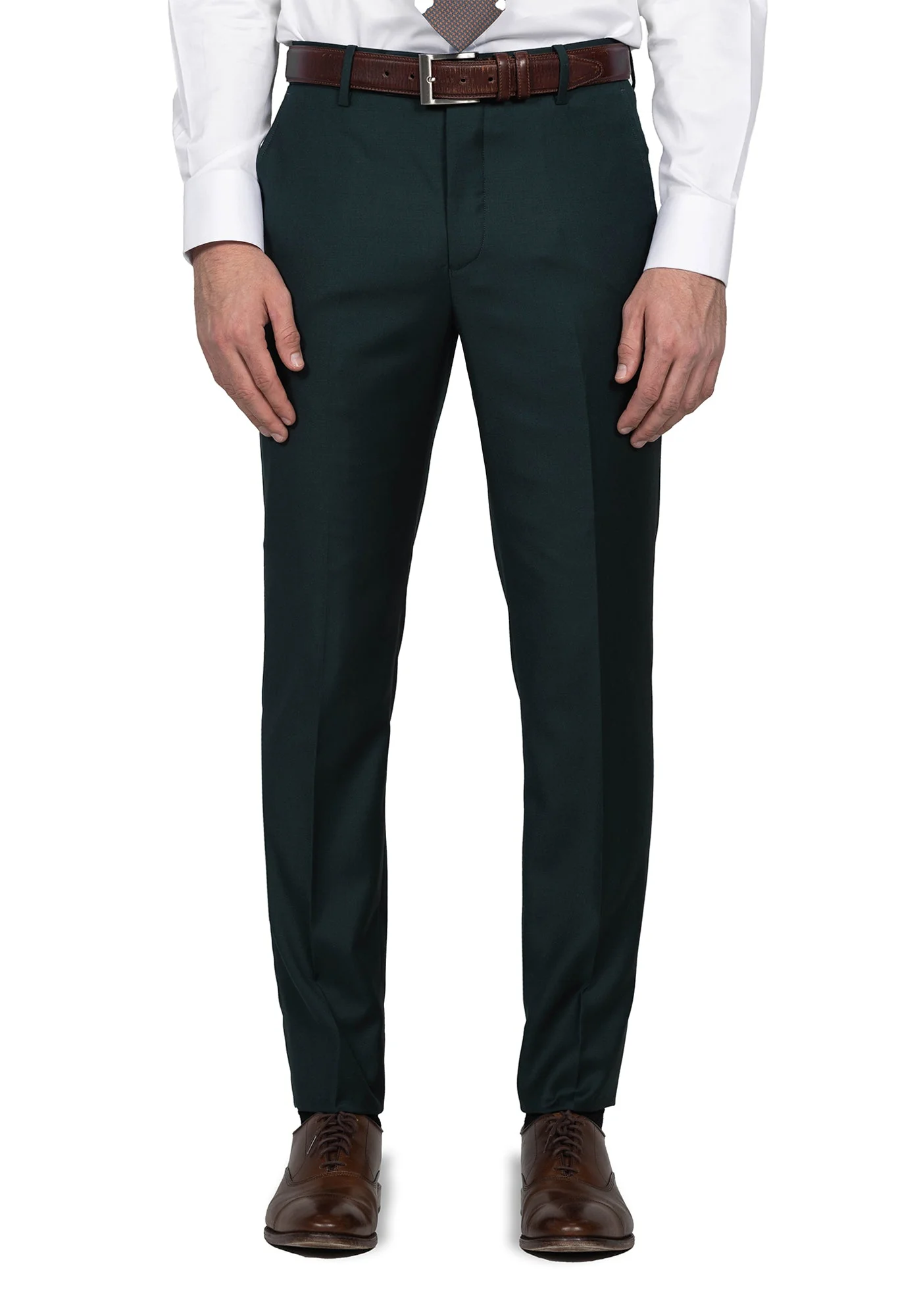 Forest Green Twill Suit - Image 6