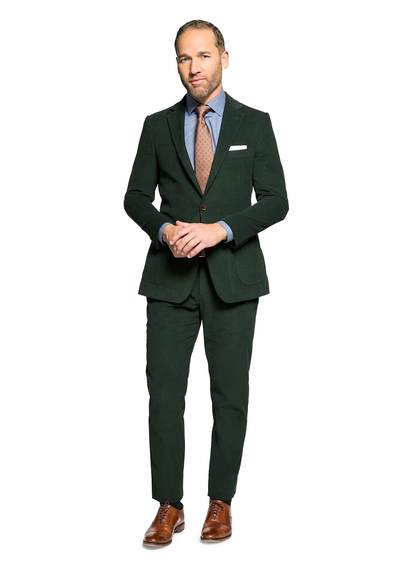 Green Corduroy Blazer - Image 2