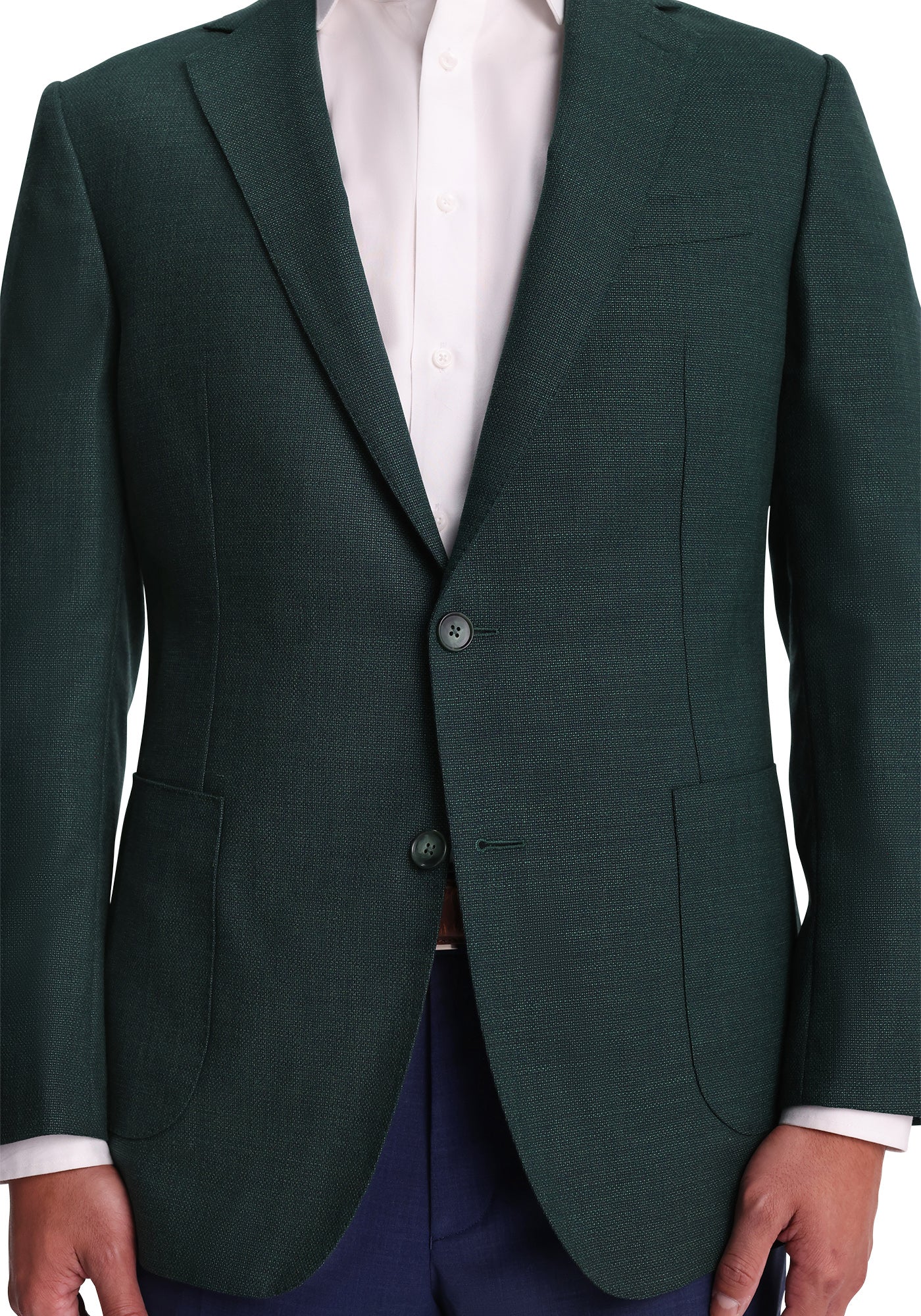 Green Hopsack Dress Pants - Image 2