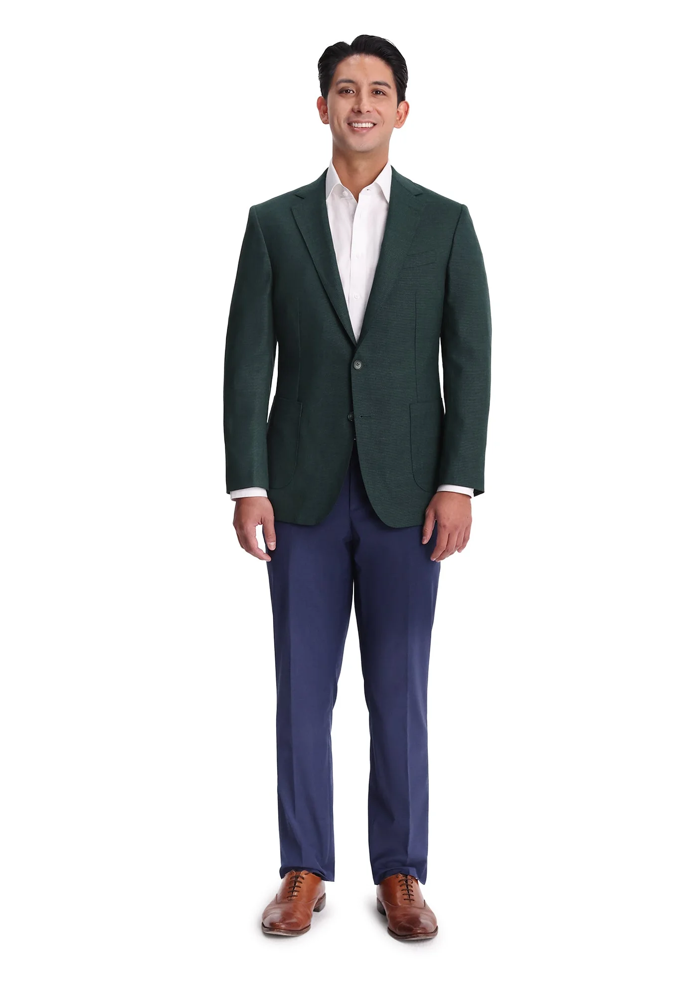 Green Hopsack Dress Pants - Image 4