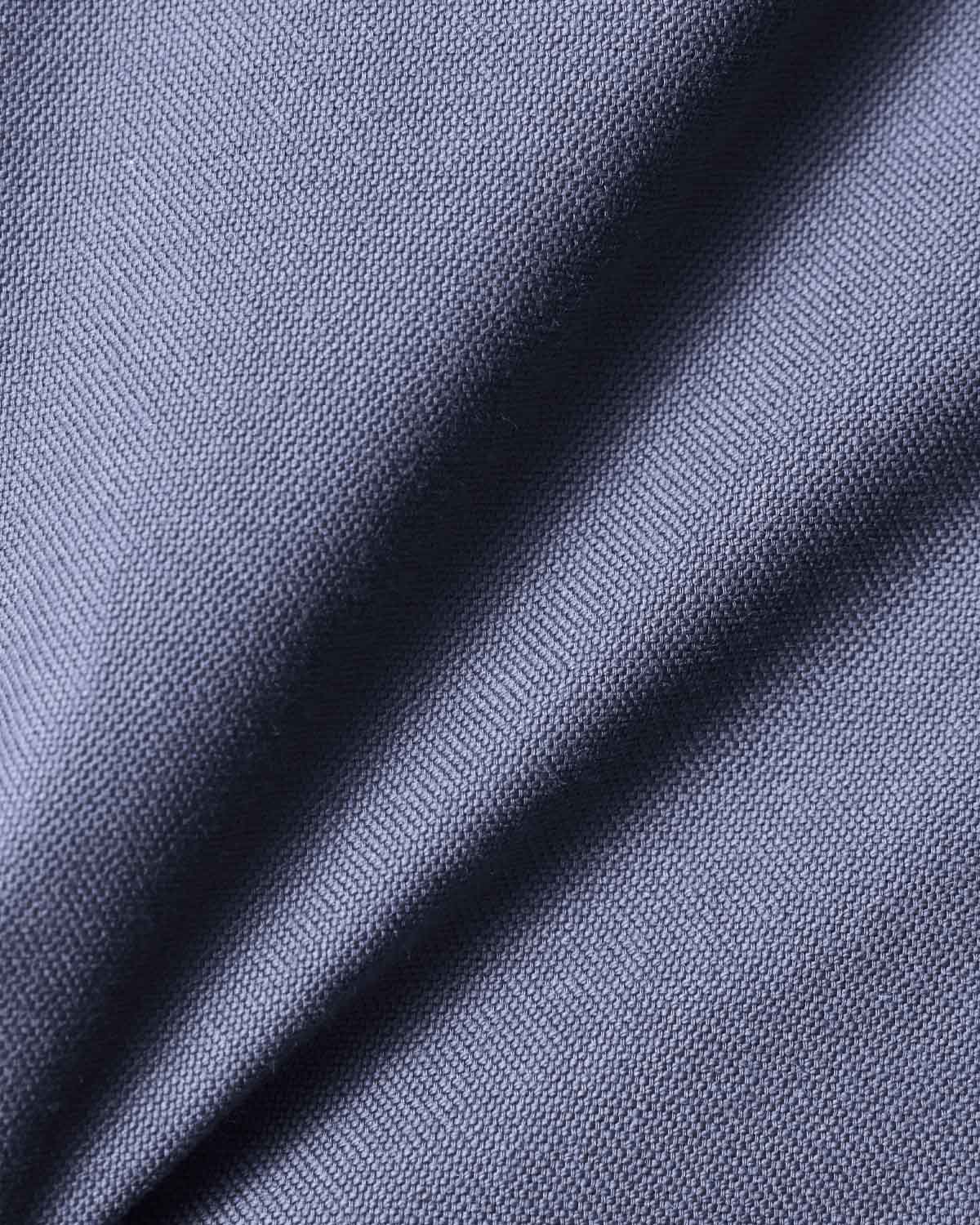Grey Brushed Oxford Dress Shirt - Image 4