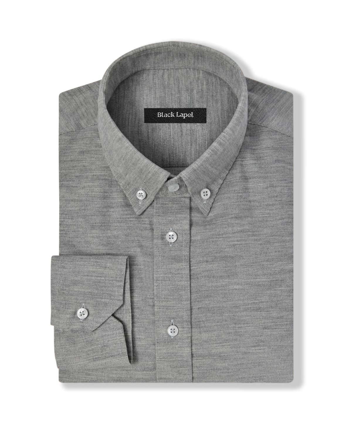 Grey Japanese Corduroy Casual Shirt