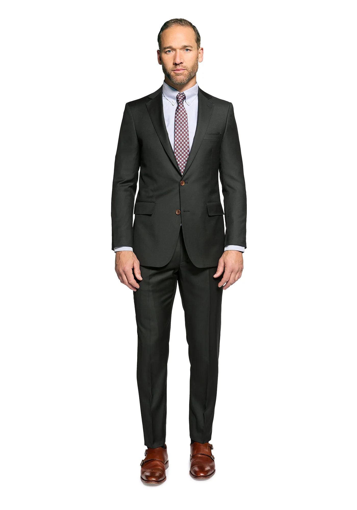 The Trivero Hunter Green Blazer - Image 2