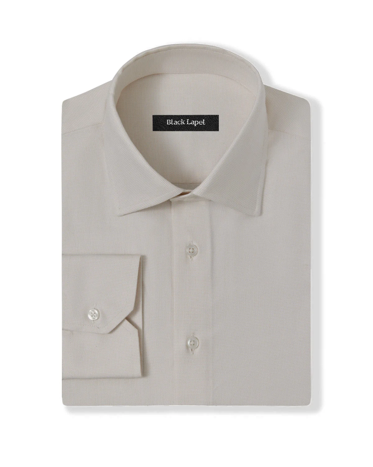 Ivory Dobby Dress Shirt