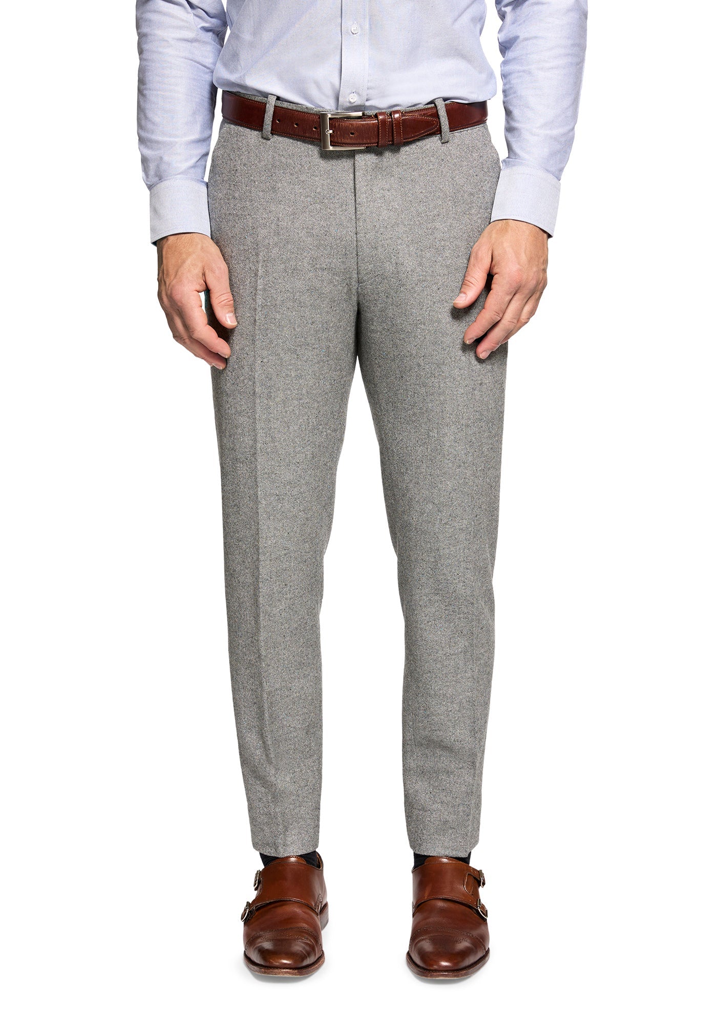 Lambswool Grey Donegal Suit - Image 6