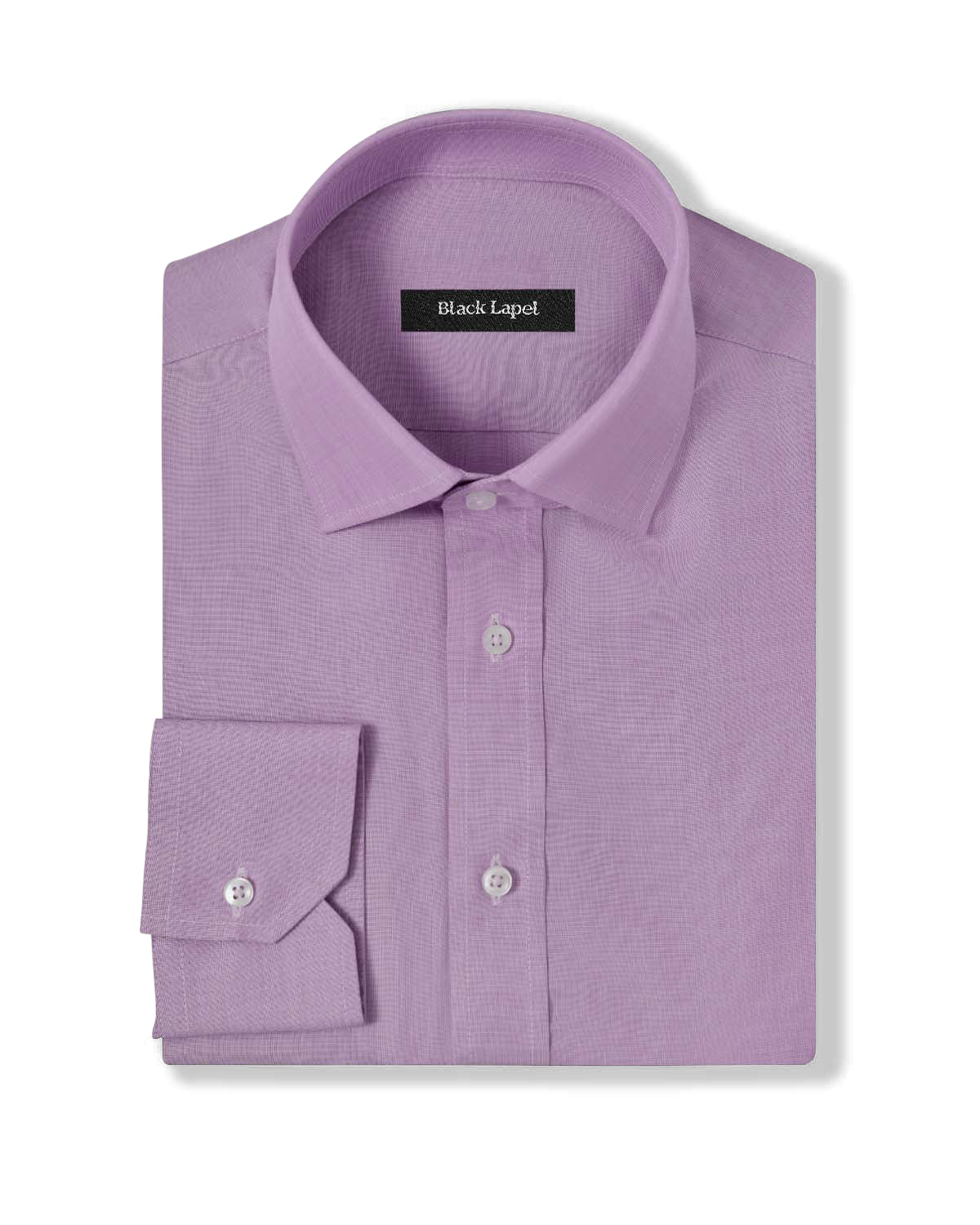 Lavender End-on-End Dress Shirt