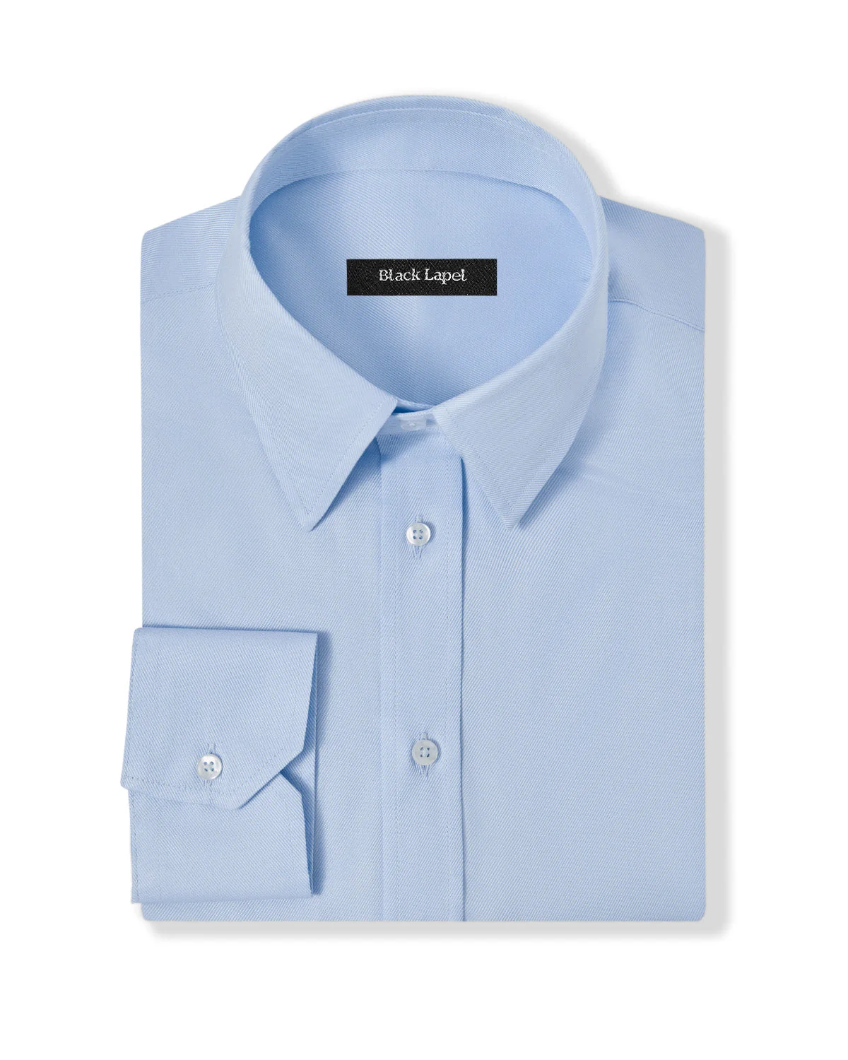 Light Blue Classic Twill Dress Shirt