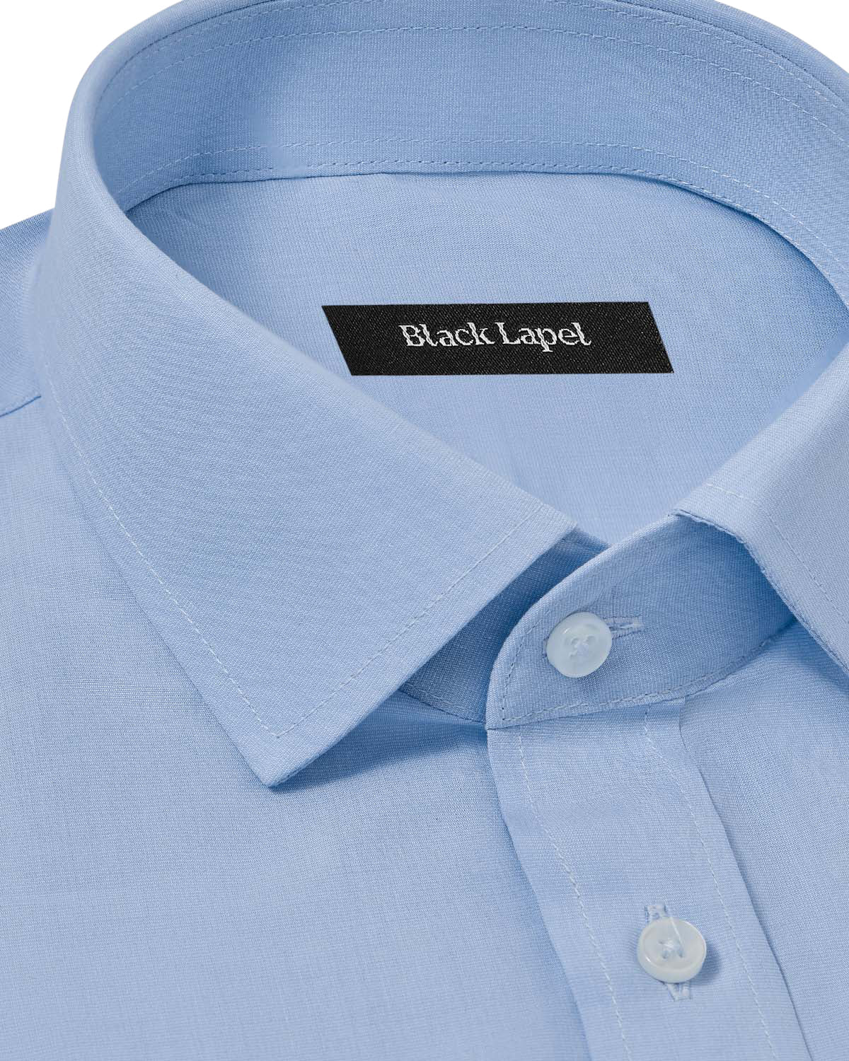 Light Blue End-on-End Dress Shirt - Image 2
