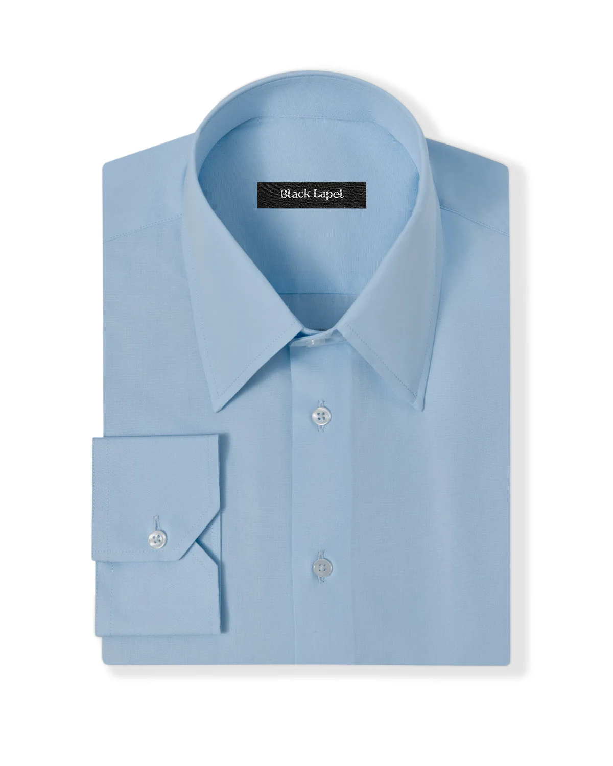 Light Blue Poplin Dress Shirt