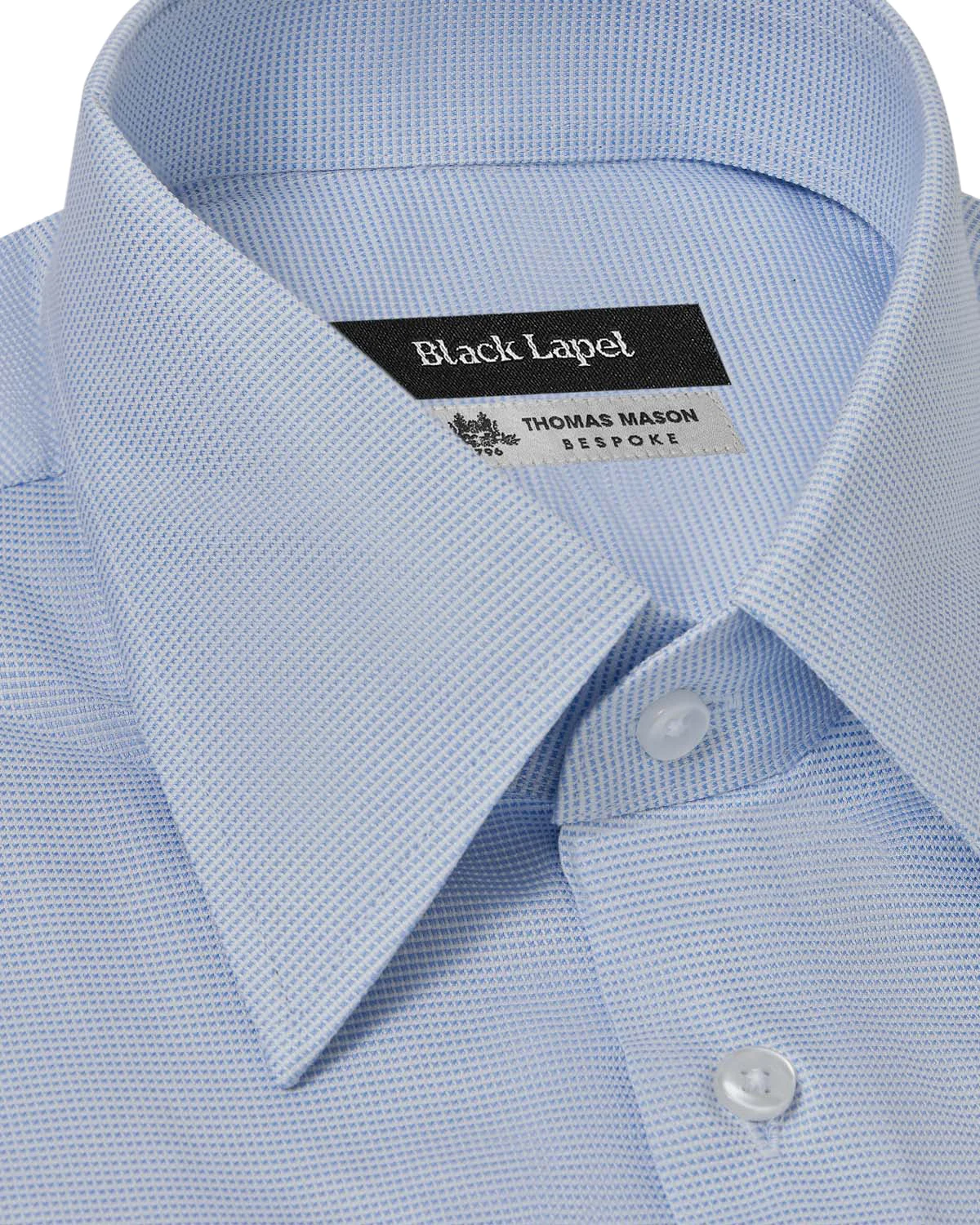 Light Blue Royal Oxford Dress Shirt - Image 2