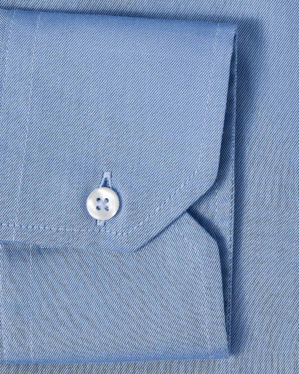 Natural Stretch Blue Dress Shirt - Image 3
