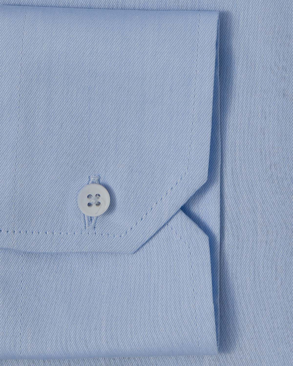 Natural Stretch Light Blue Dress Shirt - Image 3