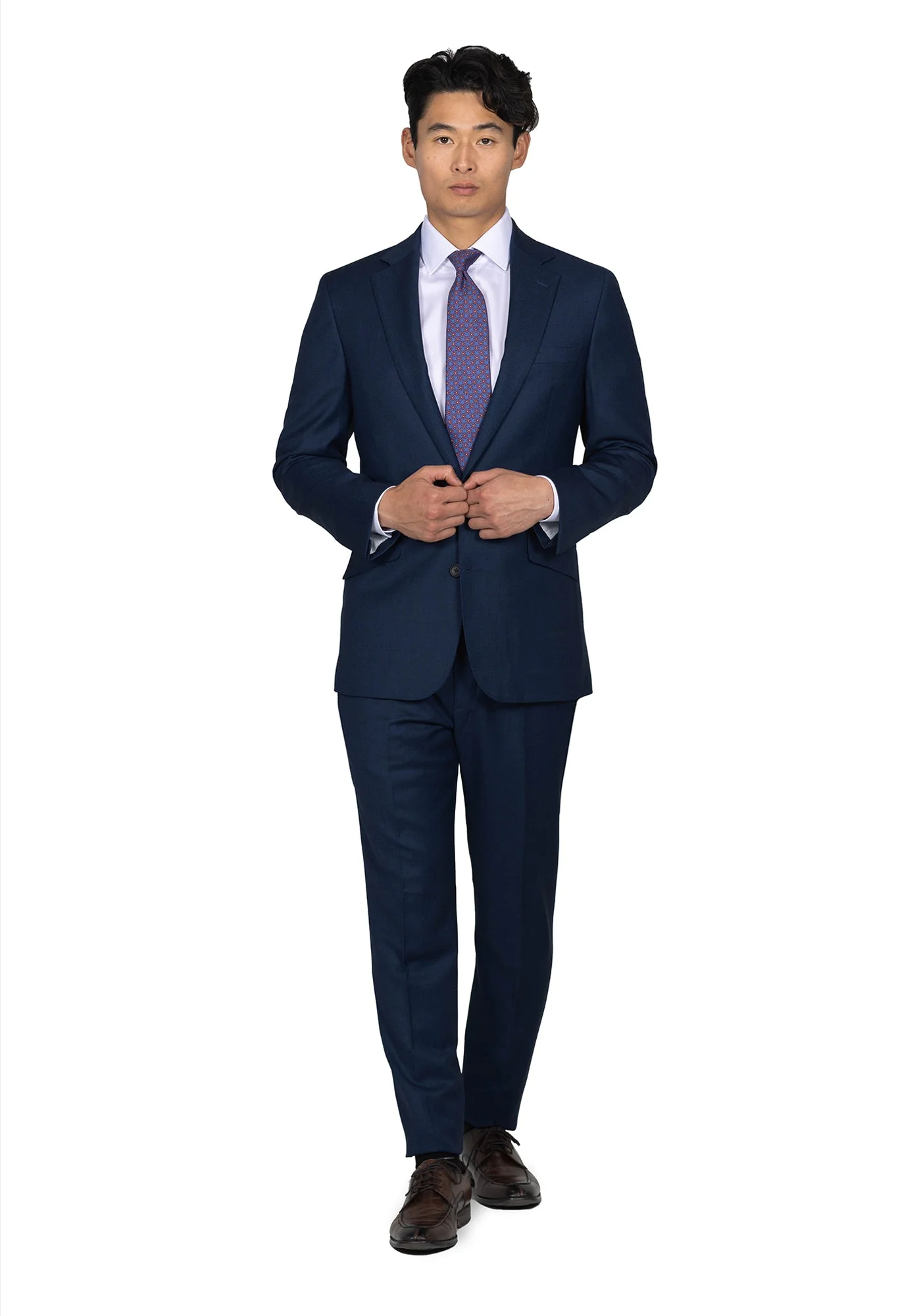 Navy Birdseye Blazer - Image 3