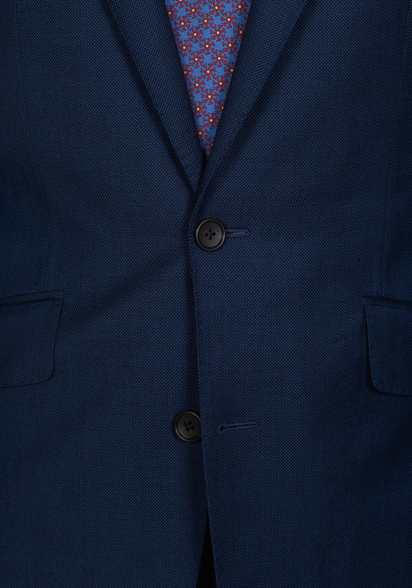 Navy Birdseye Suit - Image 5