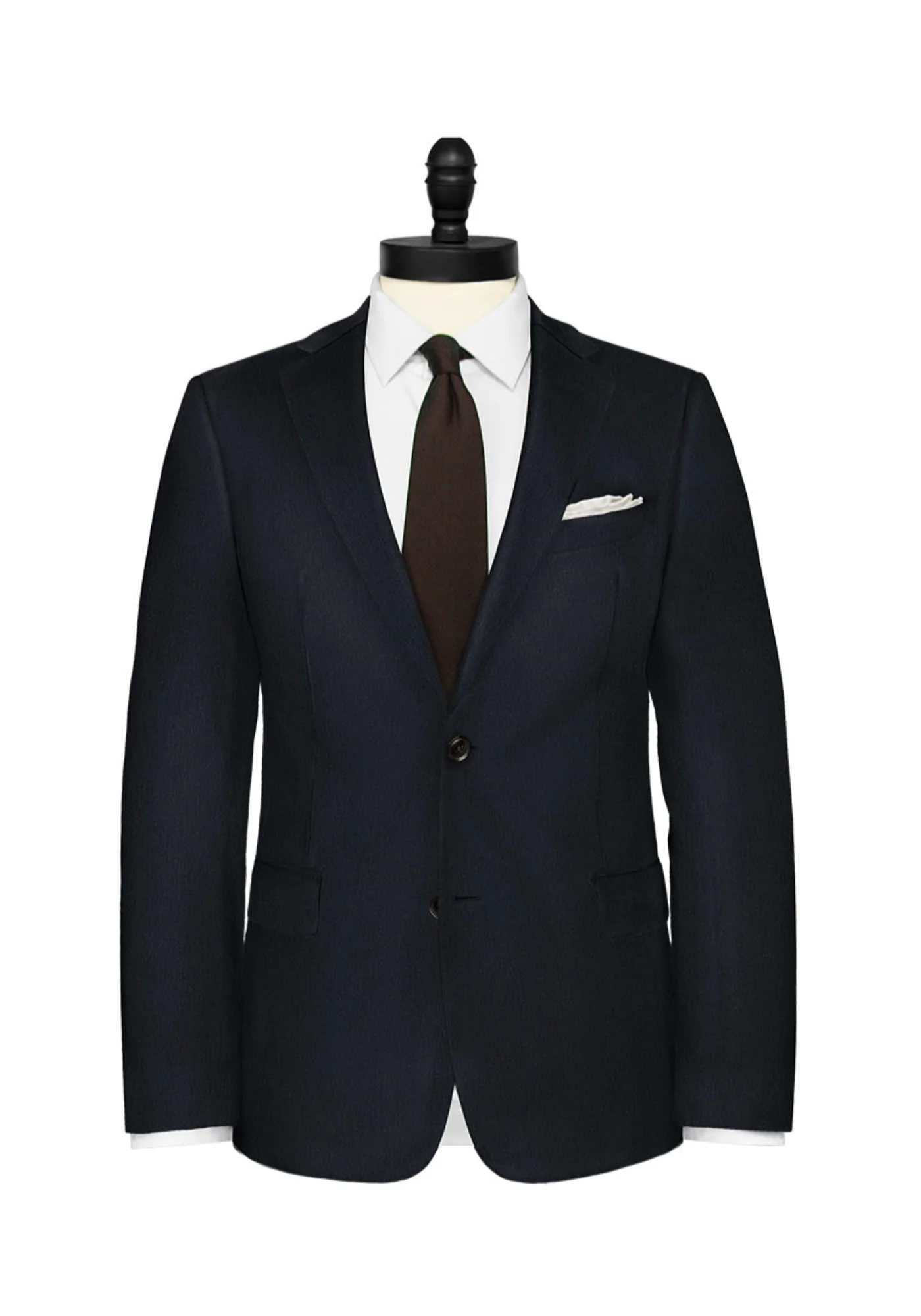 Navy Blue Linen Blazer