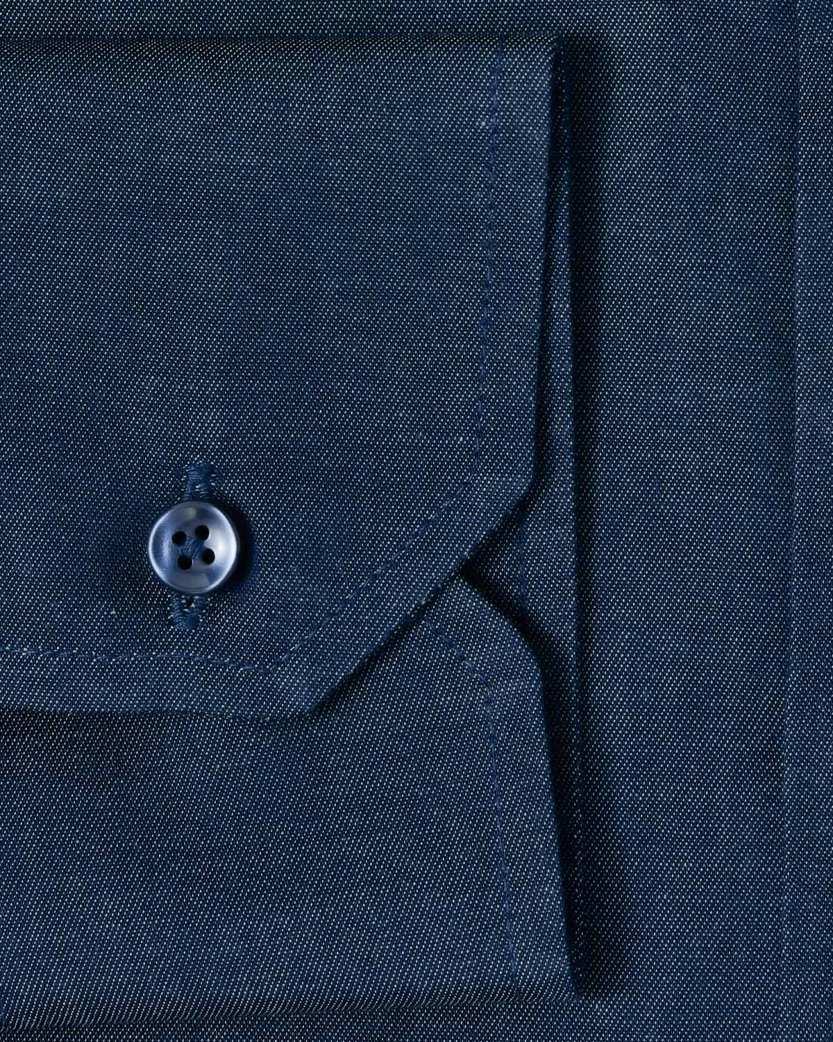 Navy Denim Shirt - Image 3