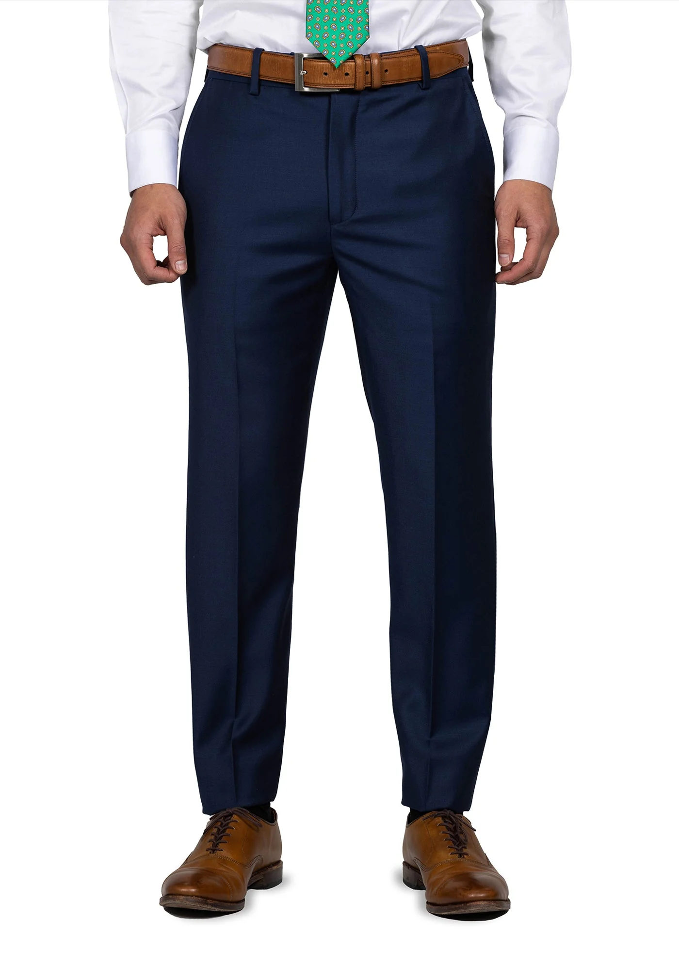 Navy Plain Twill Blazer - Image 5