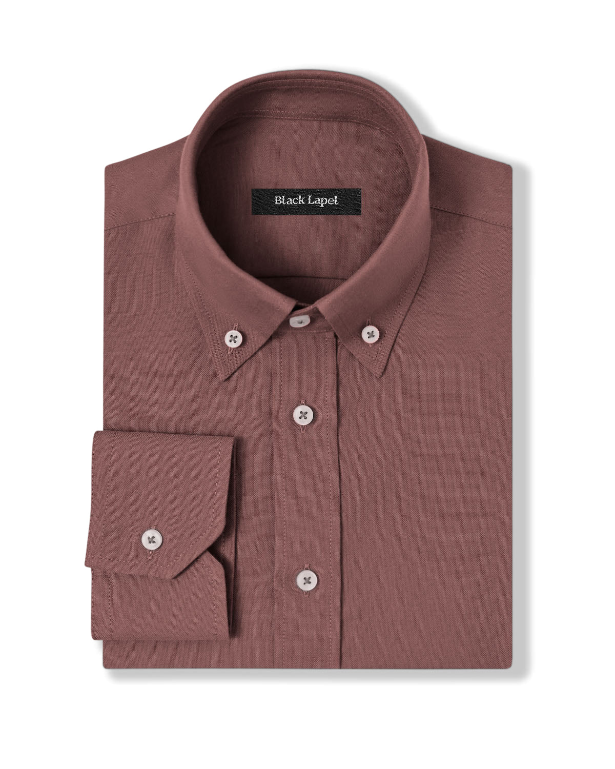 Pink Brushed Oxford Dress Shirt