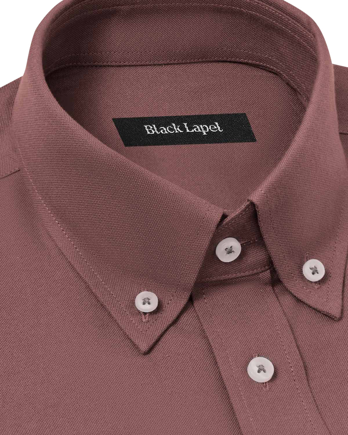 Pink Brushed Oxford Dress Shirt - Image 2
