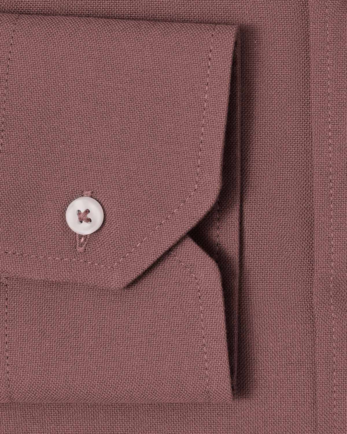 Pink Brushed Oxford Dress Shirt - Image 3