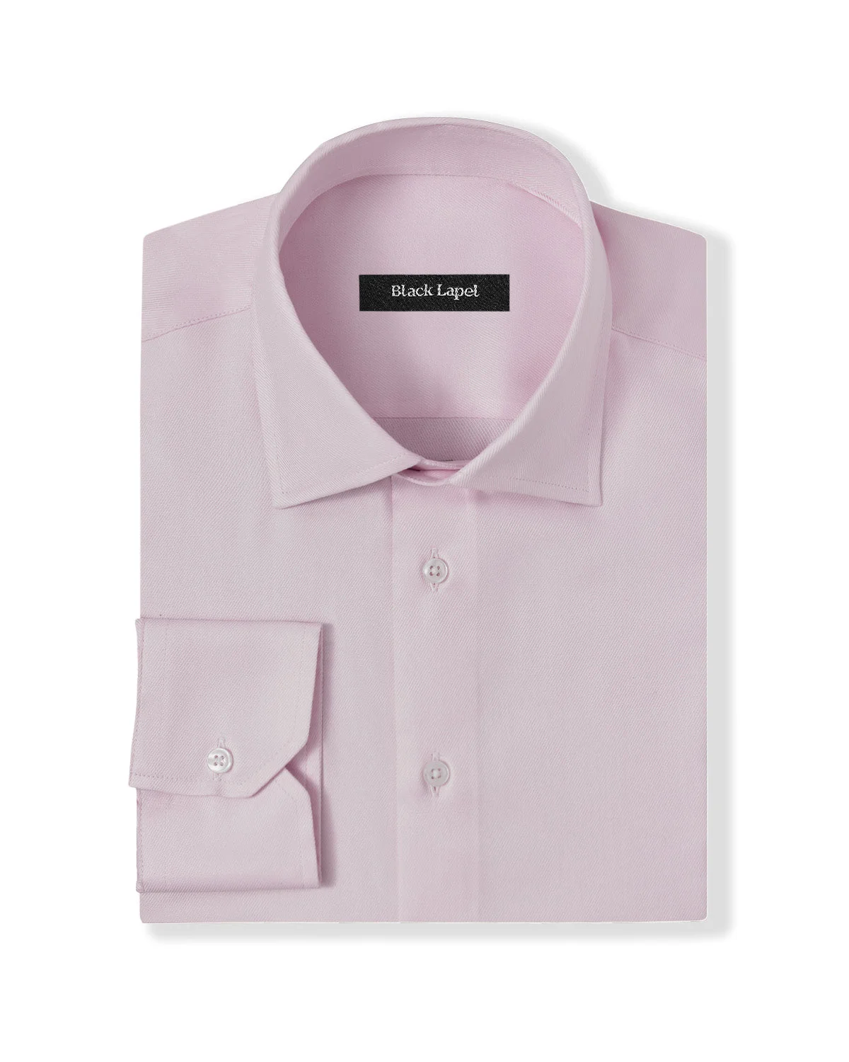 Pink Classic Twill Dress Shirt