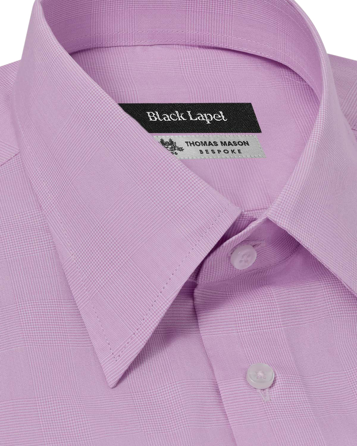 Pink Prince of Wales Dress Shirt - Image 2
