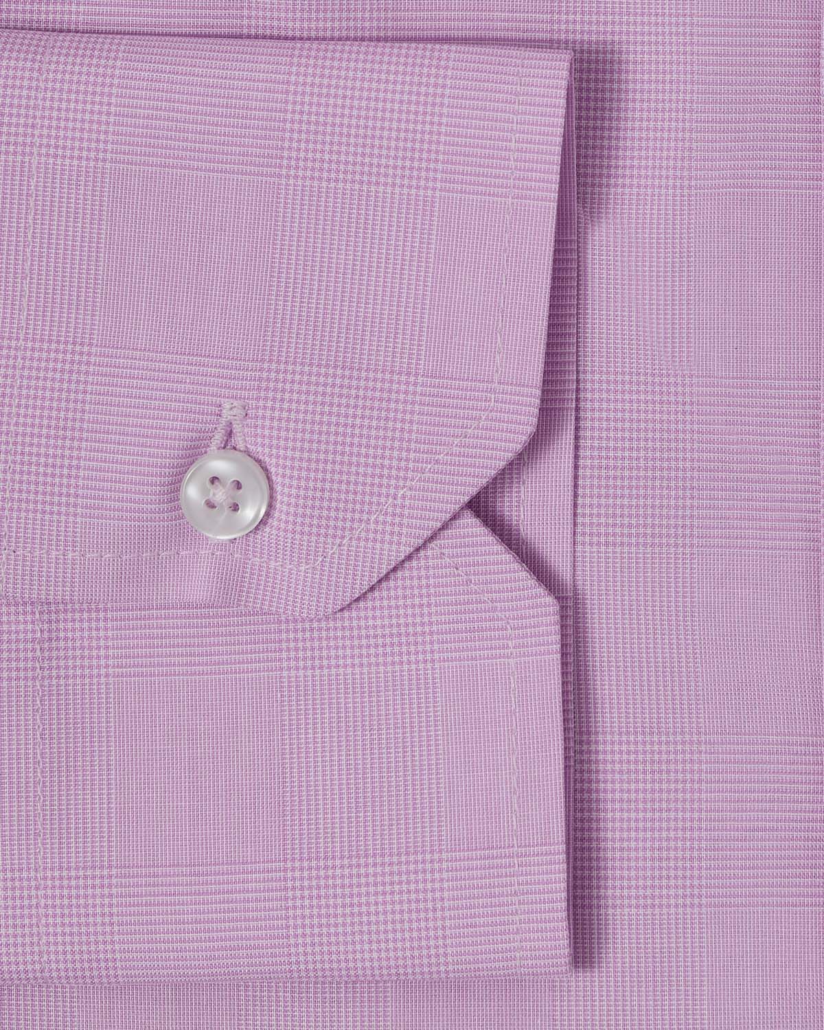 Pink Prince of Wales Dress Shirt - Image 3