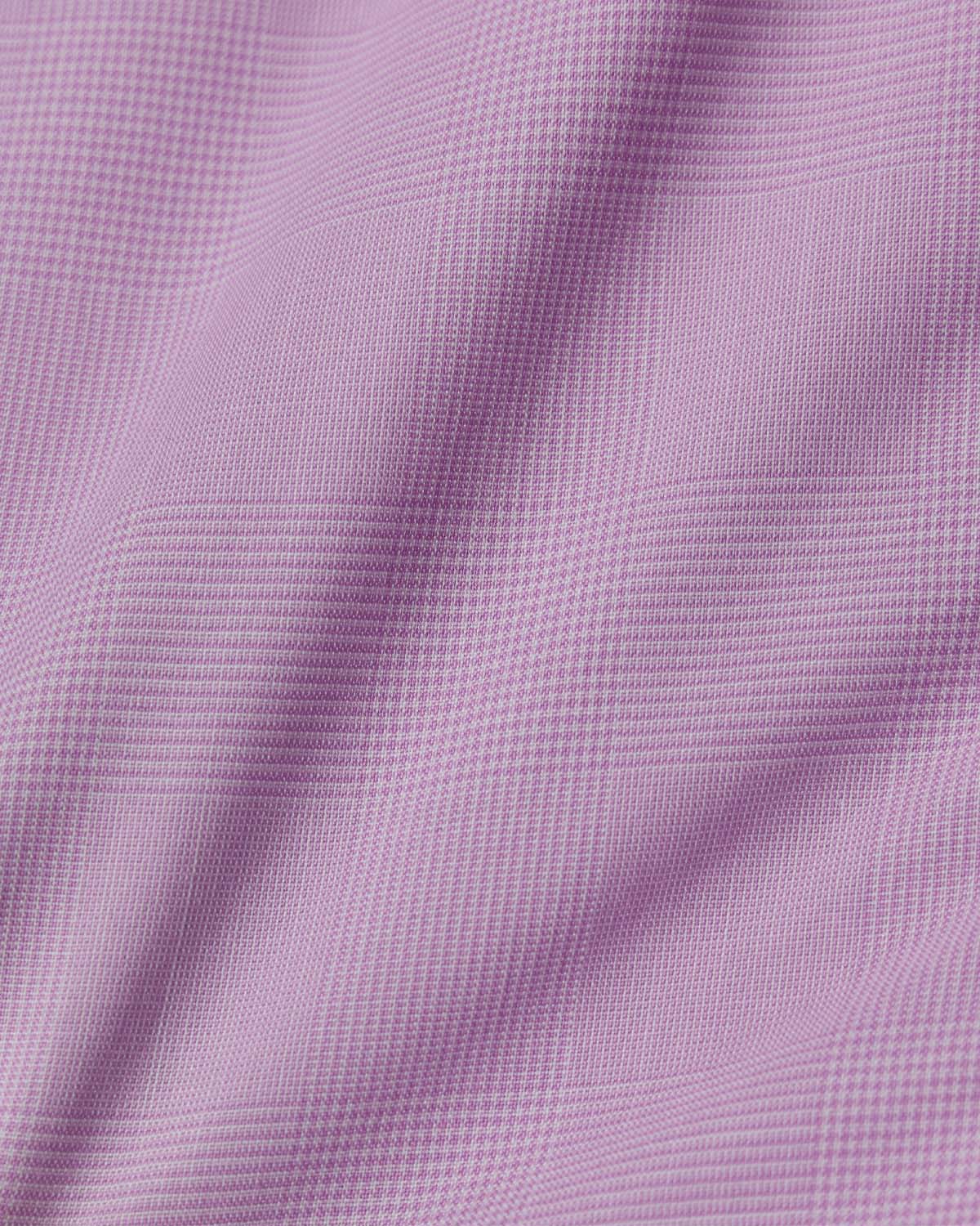 Pink Prince of Wales Dress Shirt - Image 4